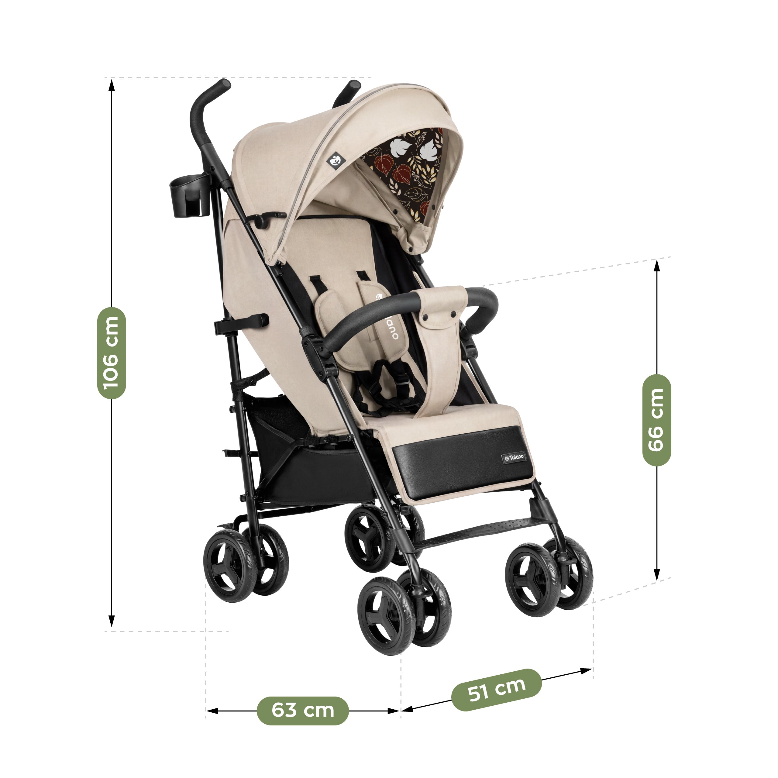 Passeggino Tulano Davos 35 Beige