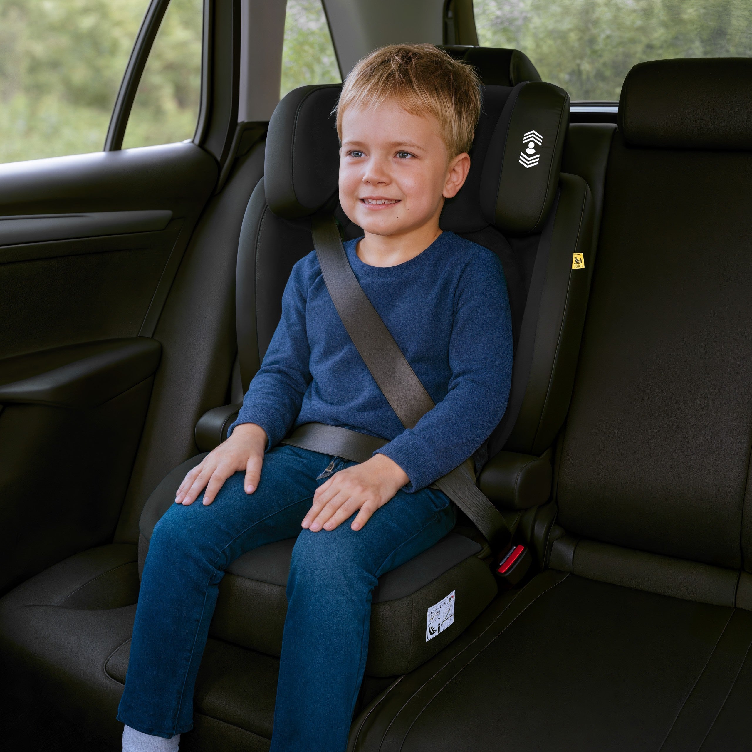 OUTLET Seggiolino auto per bambini 2 in 1 100-150 cm Joy 45 Black I-Size