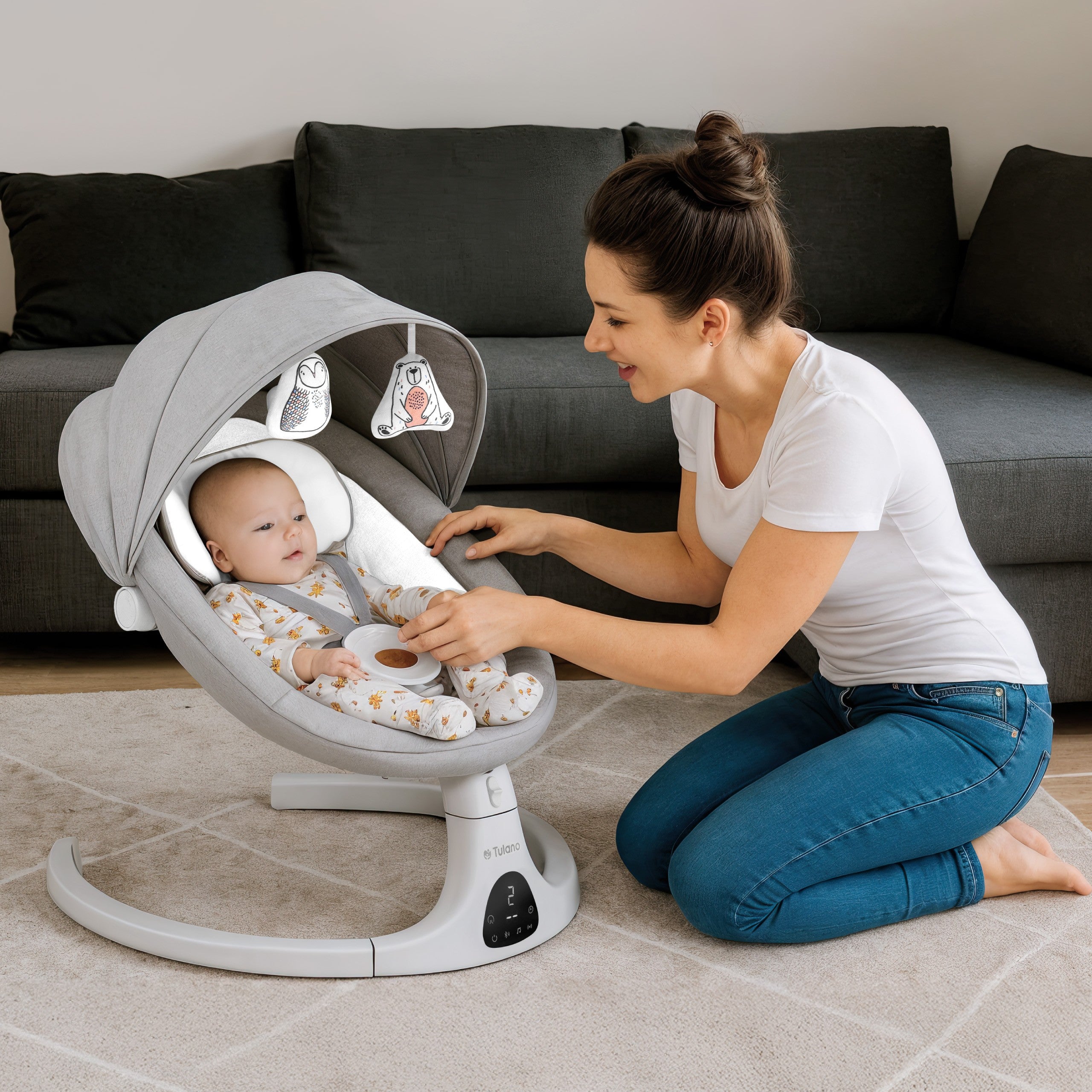 Sedia a dondolo elettronica Tulano Astrid 35