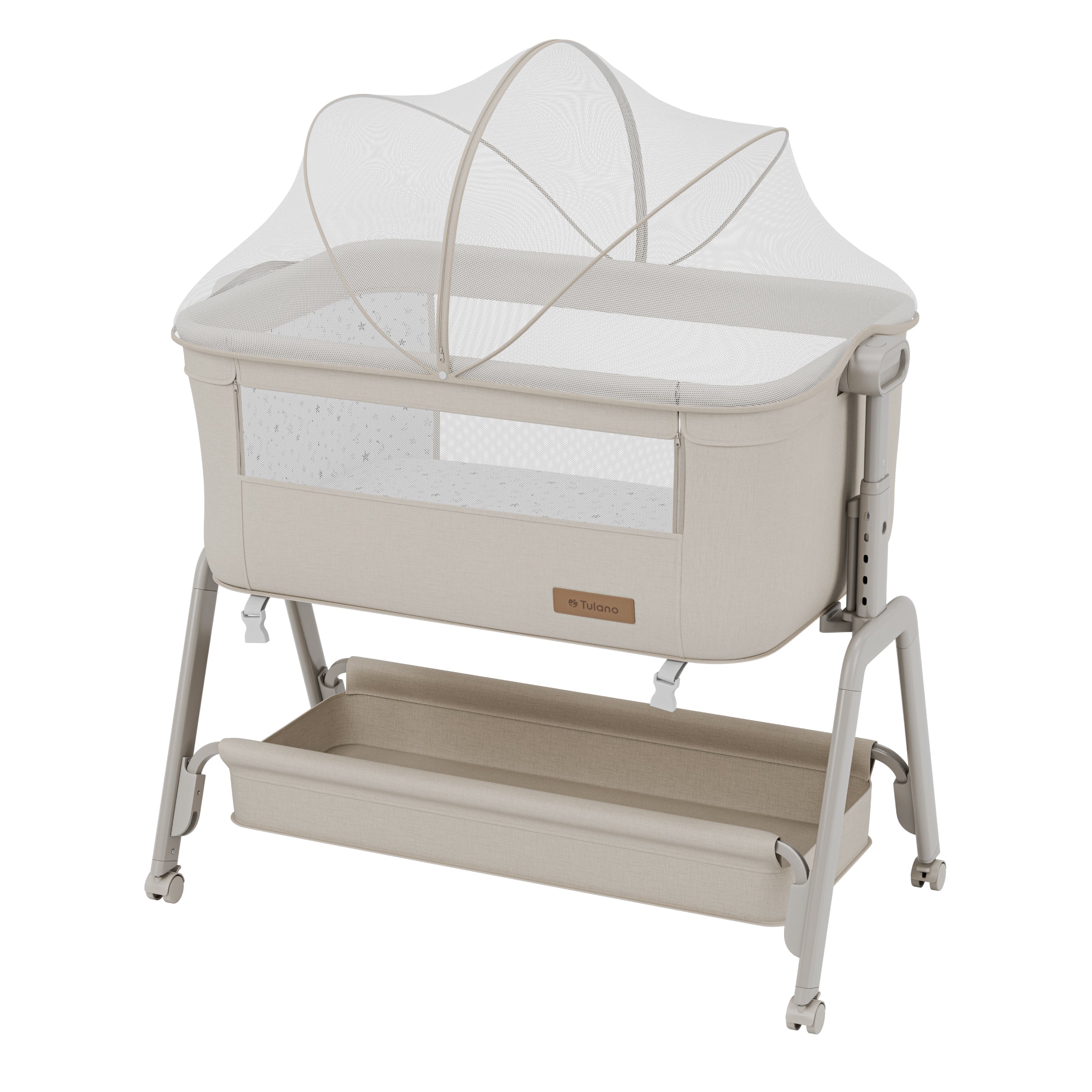 Lettino aggiuntivo 3 in 1 Tulano Dream 50 Beige