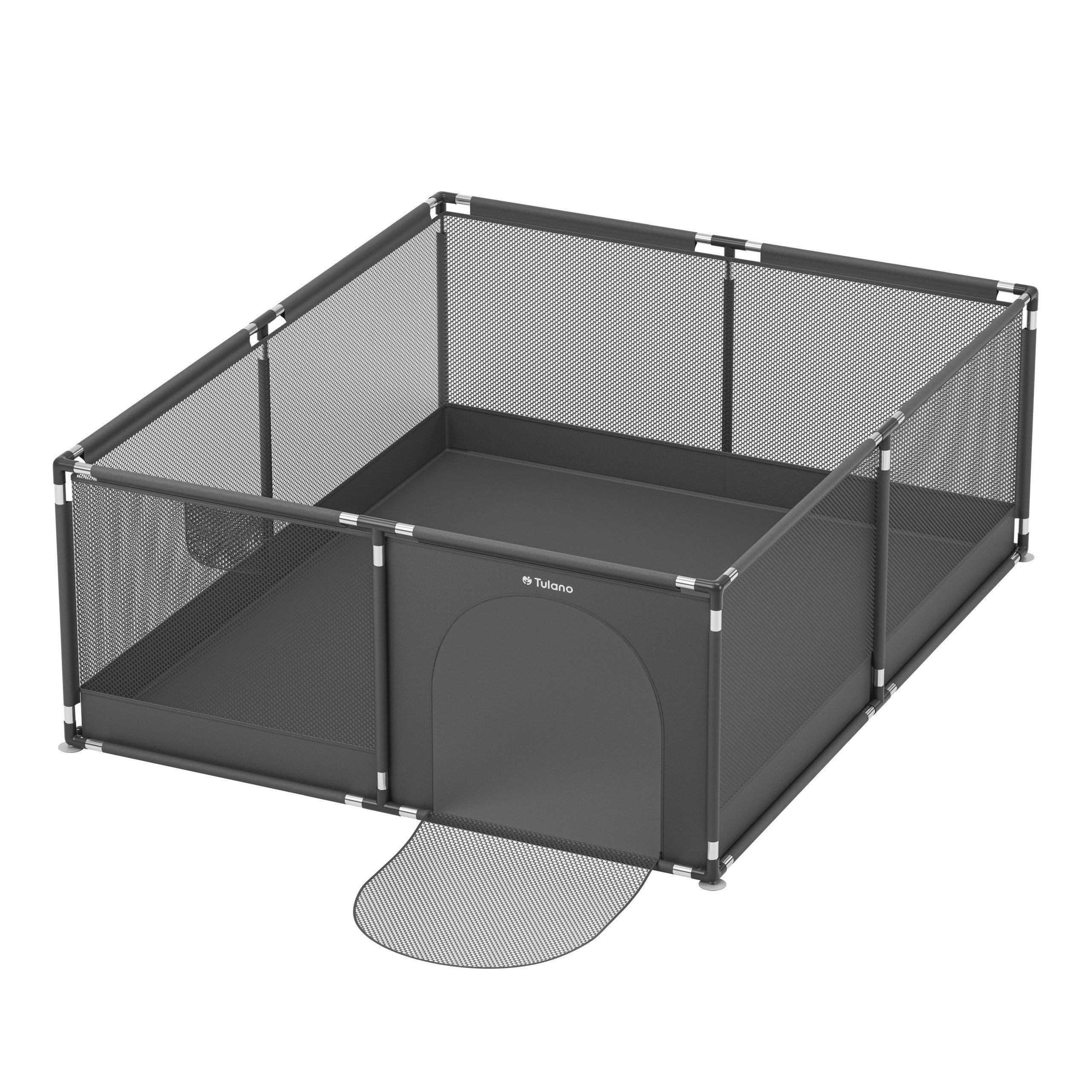 Box per bambini Tulano Cozy 25 Graphite - 150 cm