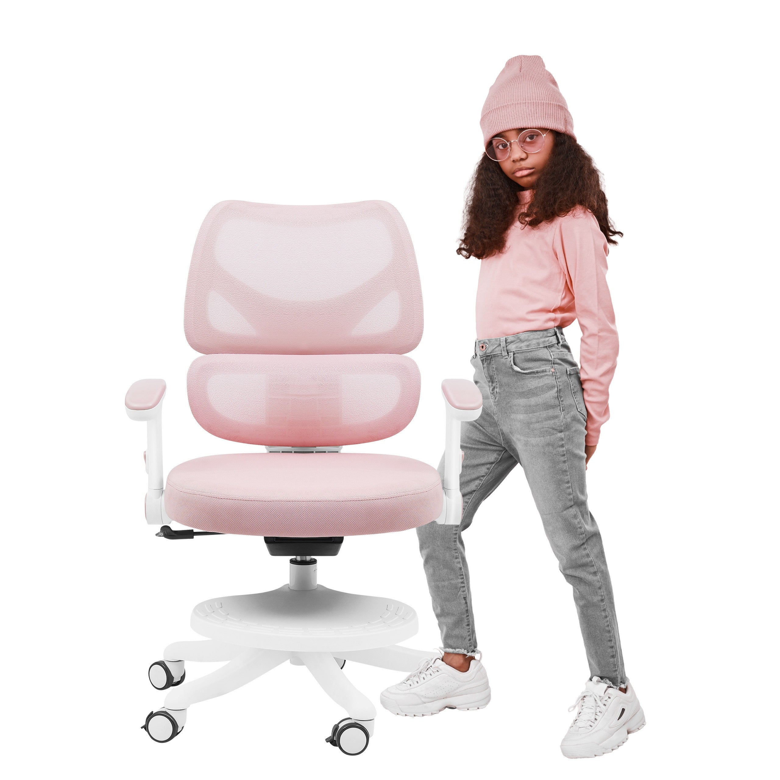 Poltrona girevole Mark Adler Junior 5.3 Pink