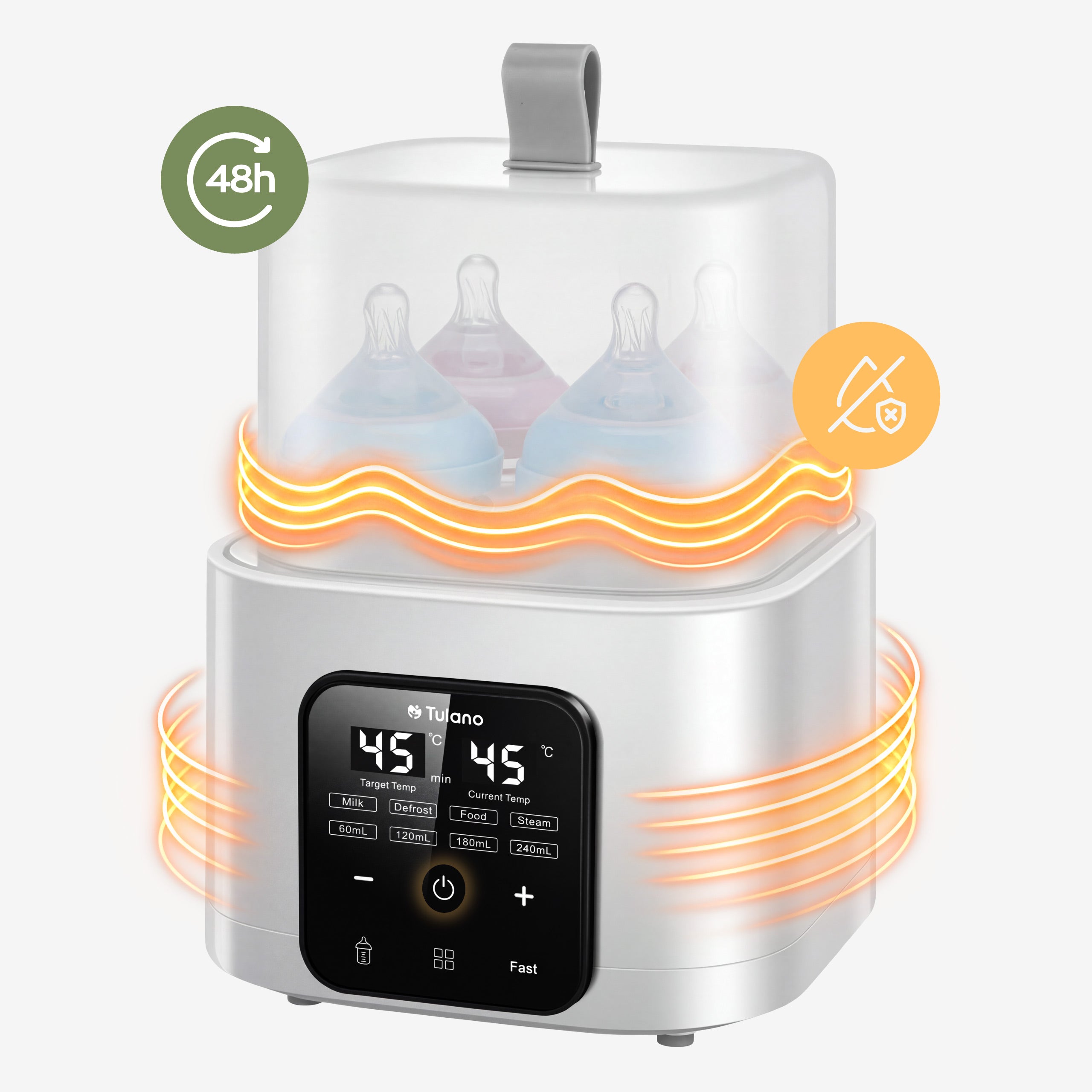 Scaldabiberon e sterilizzatore 8 in 1 Tulano Ellie 55