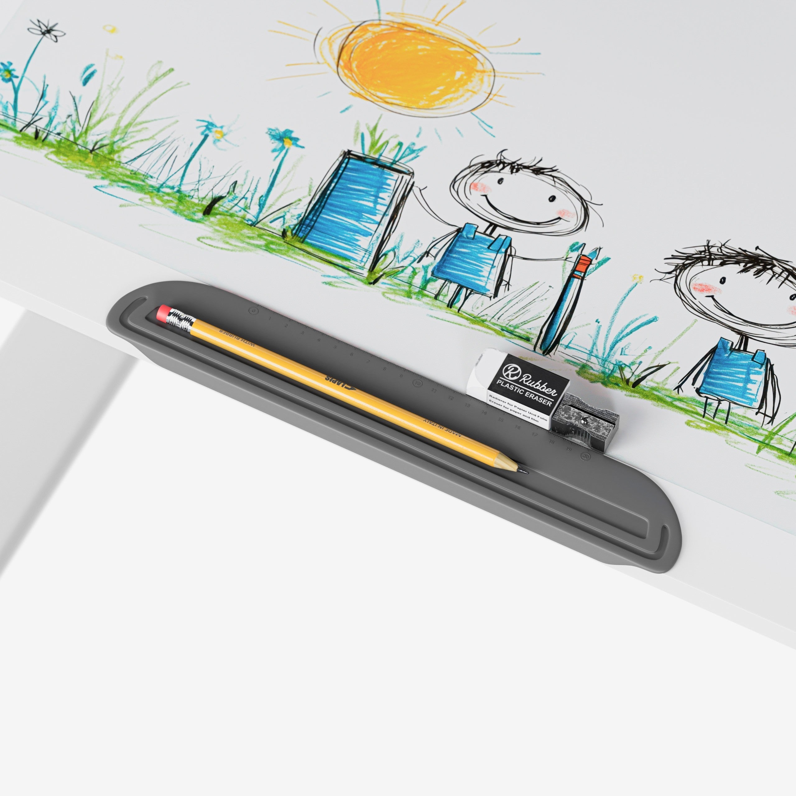 OUTLET Scrivania per bambini regolabile Mark Adler Study 3.7 Grey