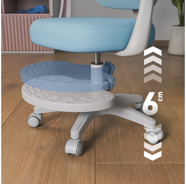 Poltrona ergonomica per bambini Mark Adler Junior 4.4 Blue