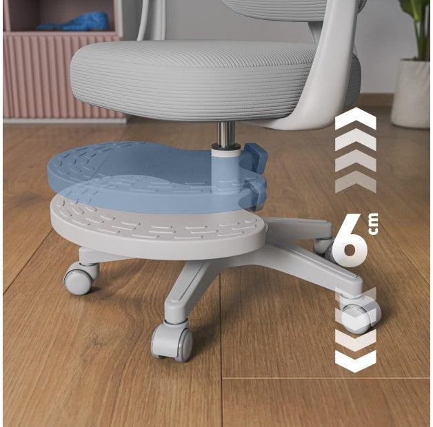 Poltrona ergonomica per bambini Mark Adler Junior 4.4 Grey