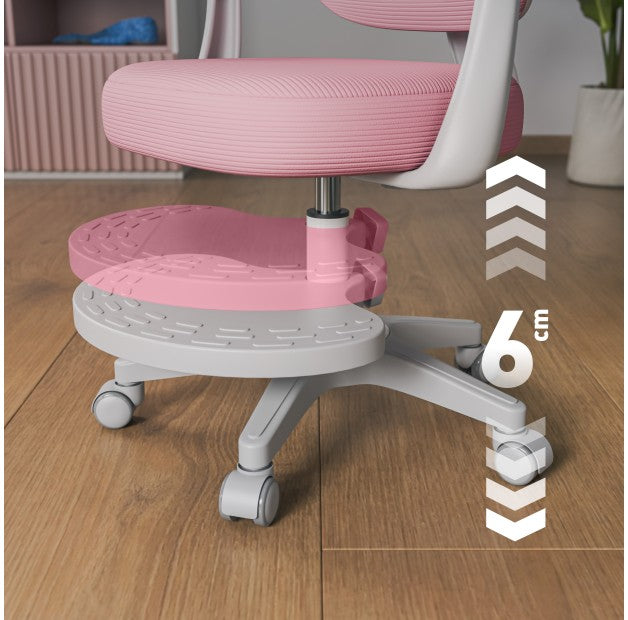 Poltrona ergonomica per bambini Mark Adler Junior 4.4 Pink