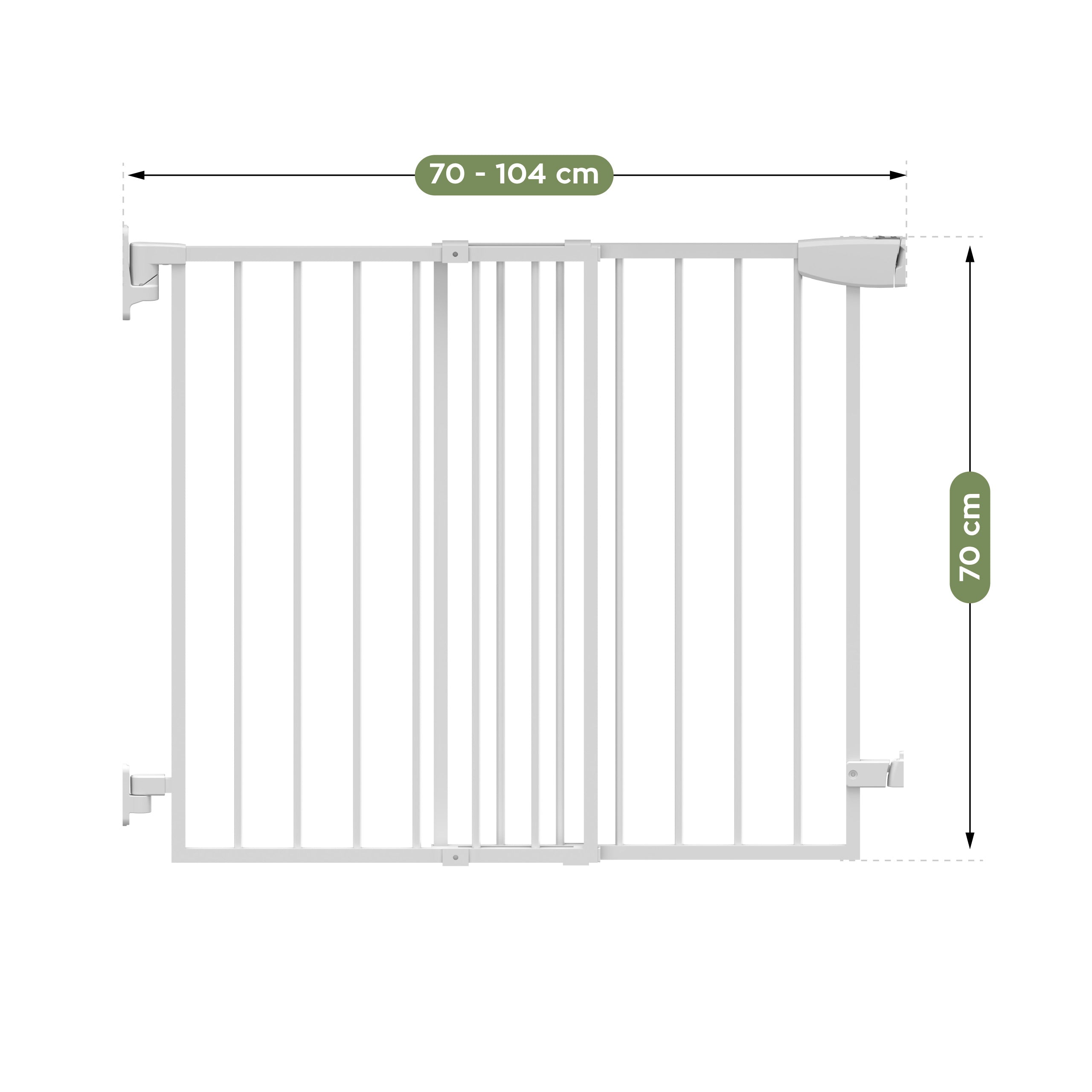 Parapetto per scale Tulano Guardian 1.0 White