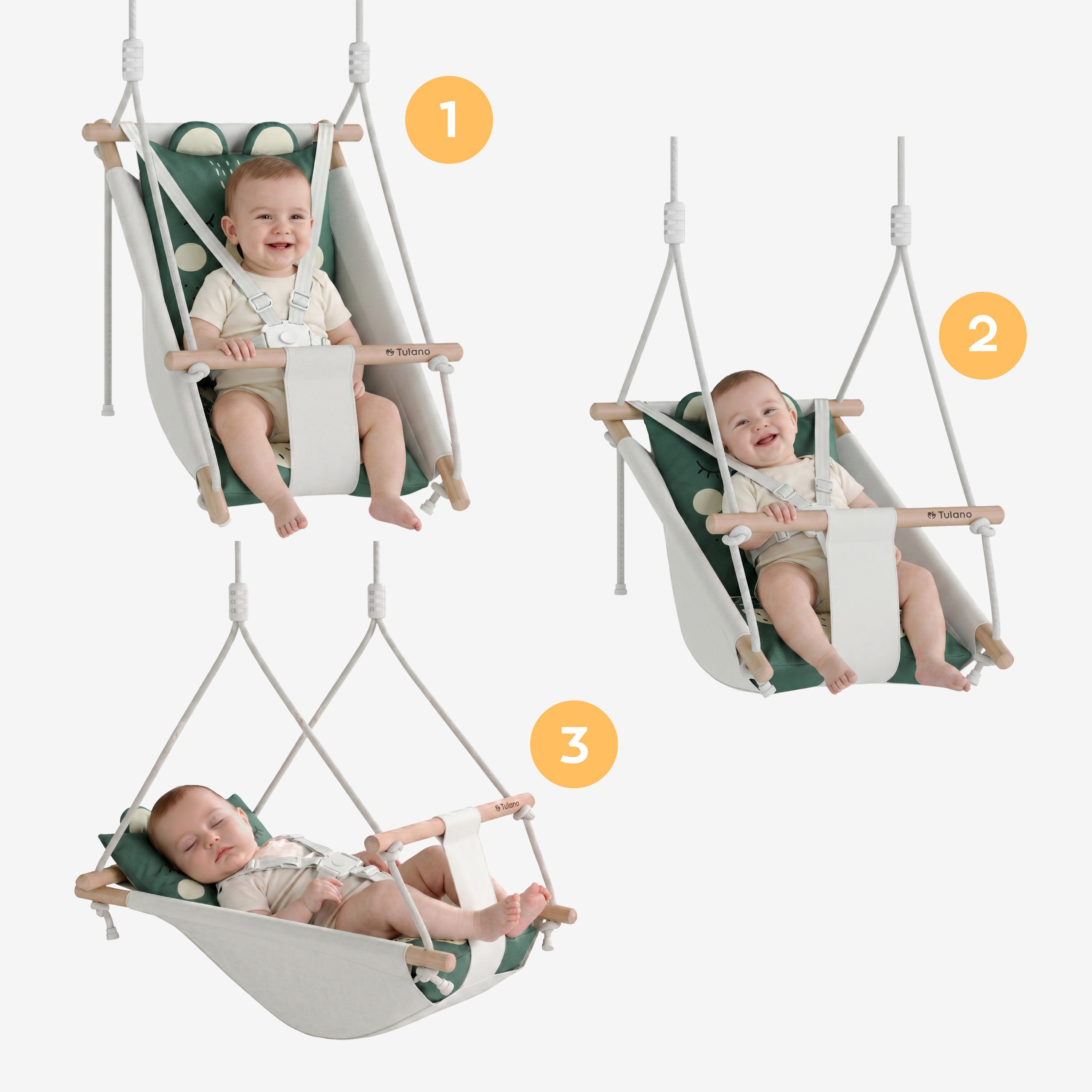 Altalena per bambini Tulano Hop 45 Bear