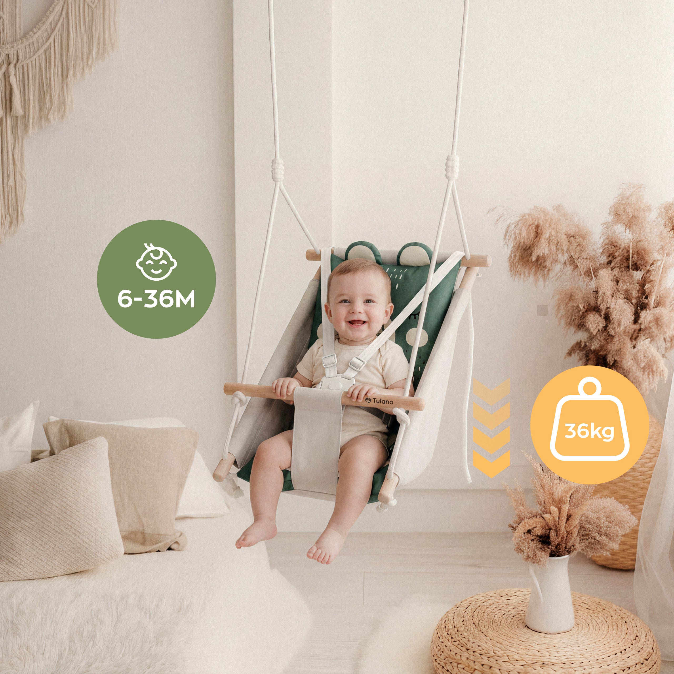 Altalena per bambini Tulano Hop 45 Bear