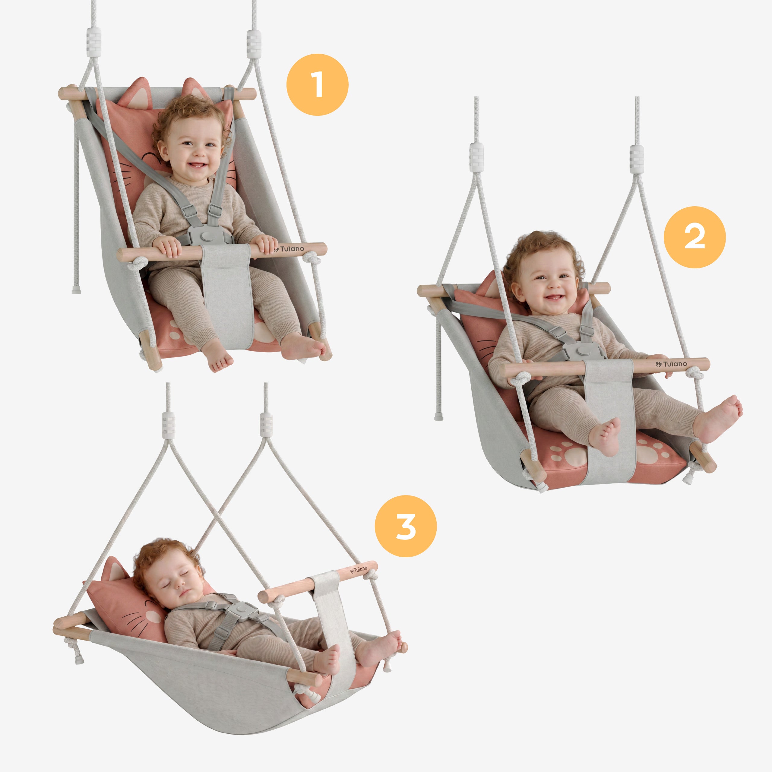 Altalena per bambini Tulano Hop 45 Cat