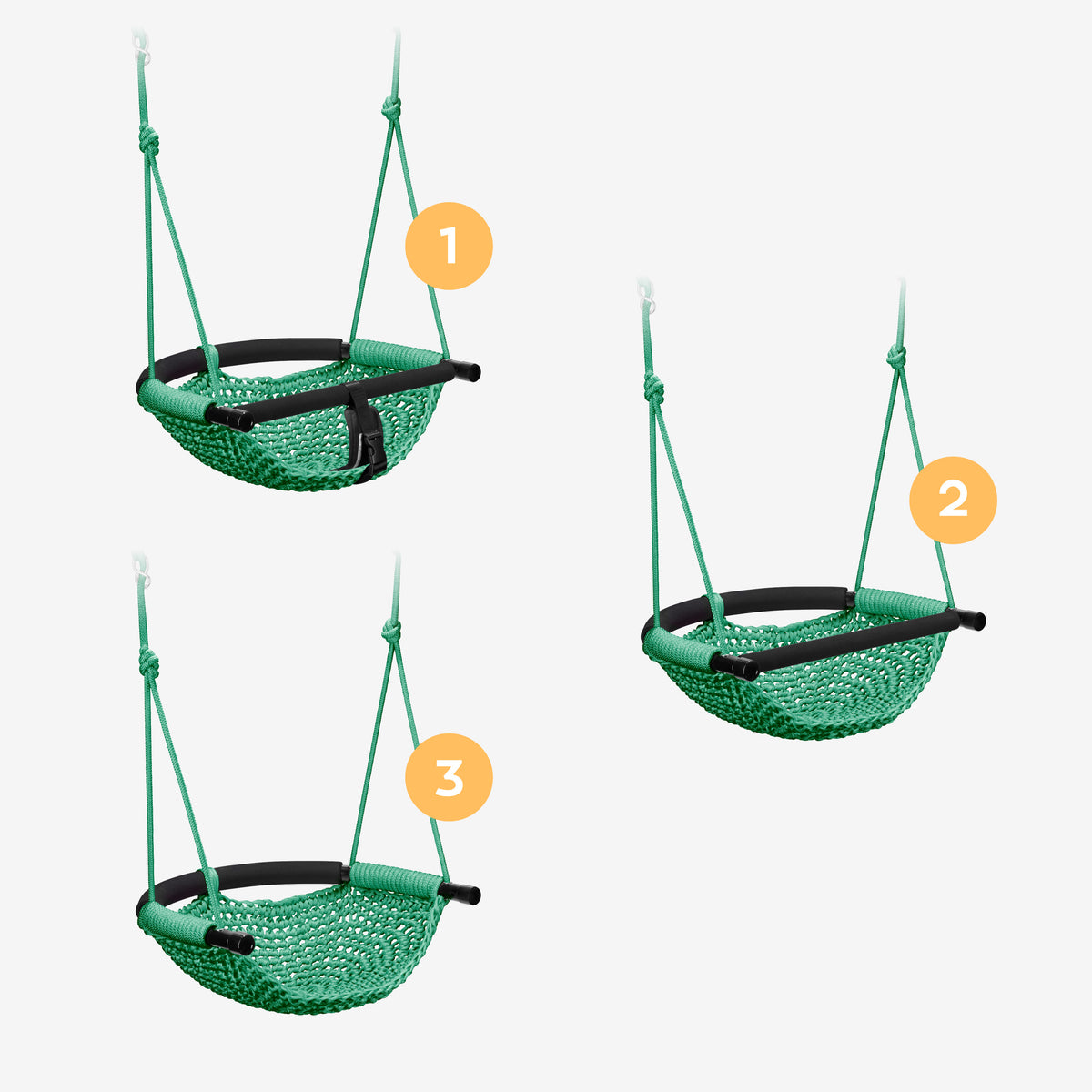 Altalena per bambini Tulano Hop 50 Green