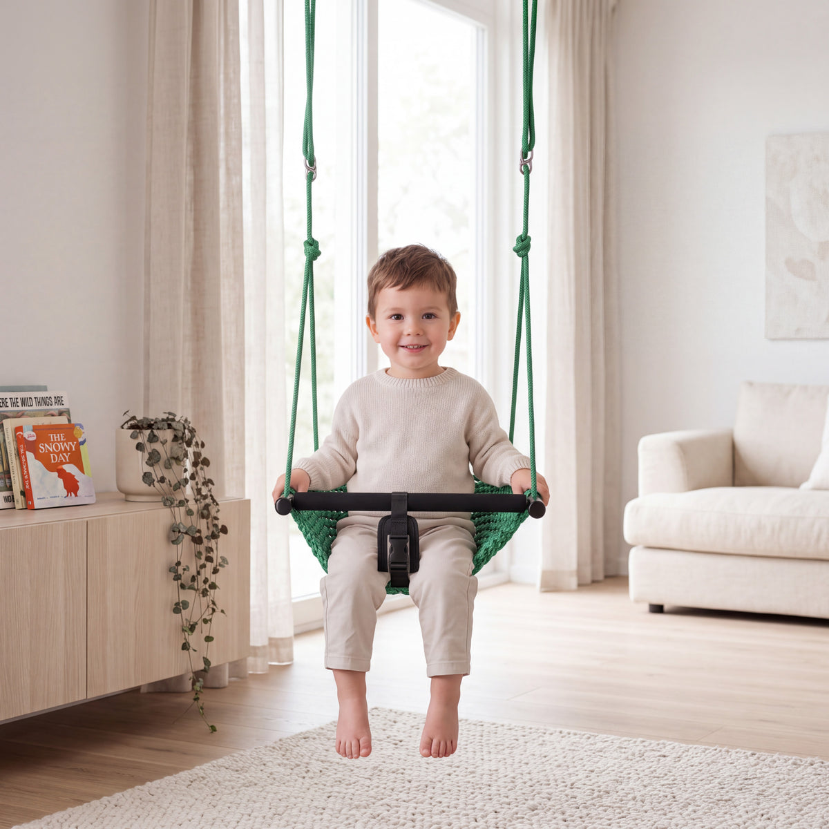 Altalena per bambini Tulano Hop 50 Green
