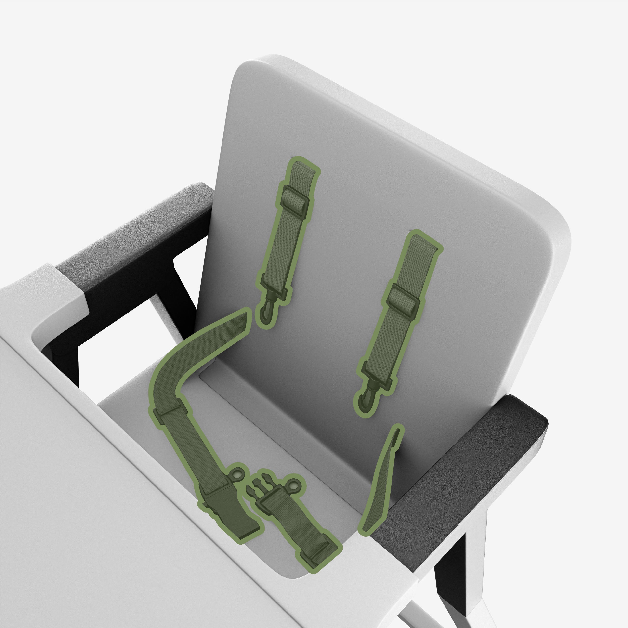 Cinture di sicurezza a 5 punti