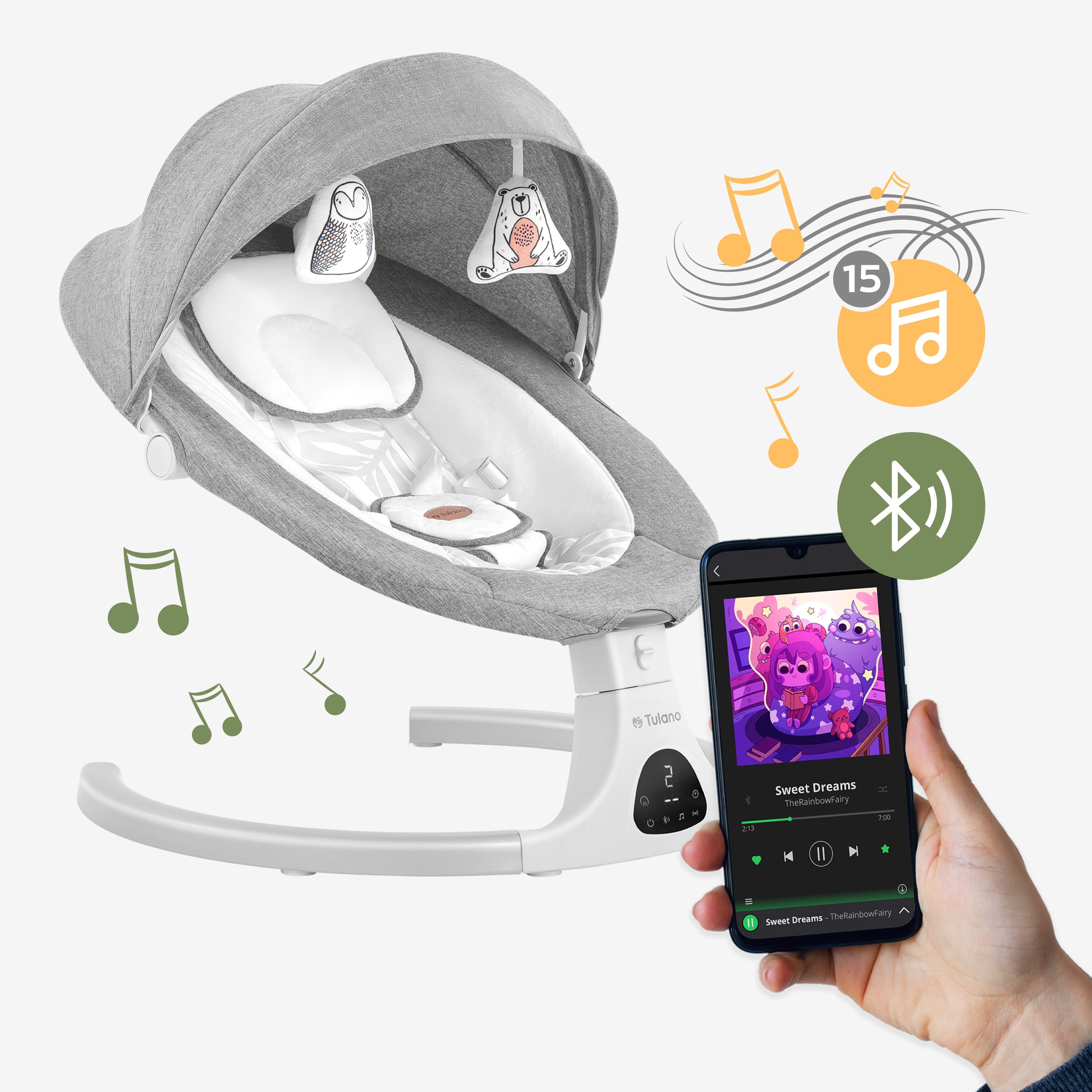 Melodie integrate e possibilità di riprodurre musica dal telefono