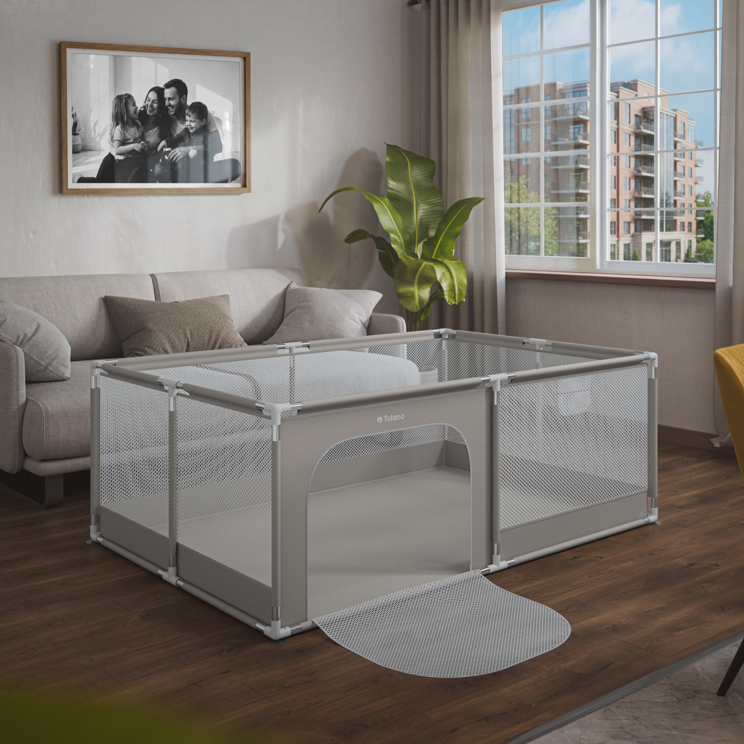 Uno spazio confortevole dove giocare