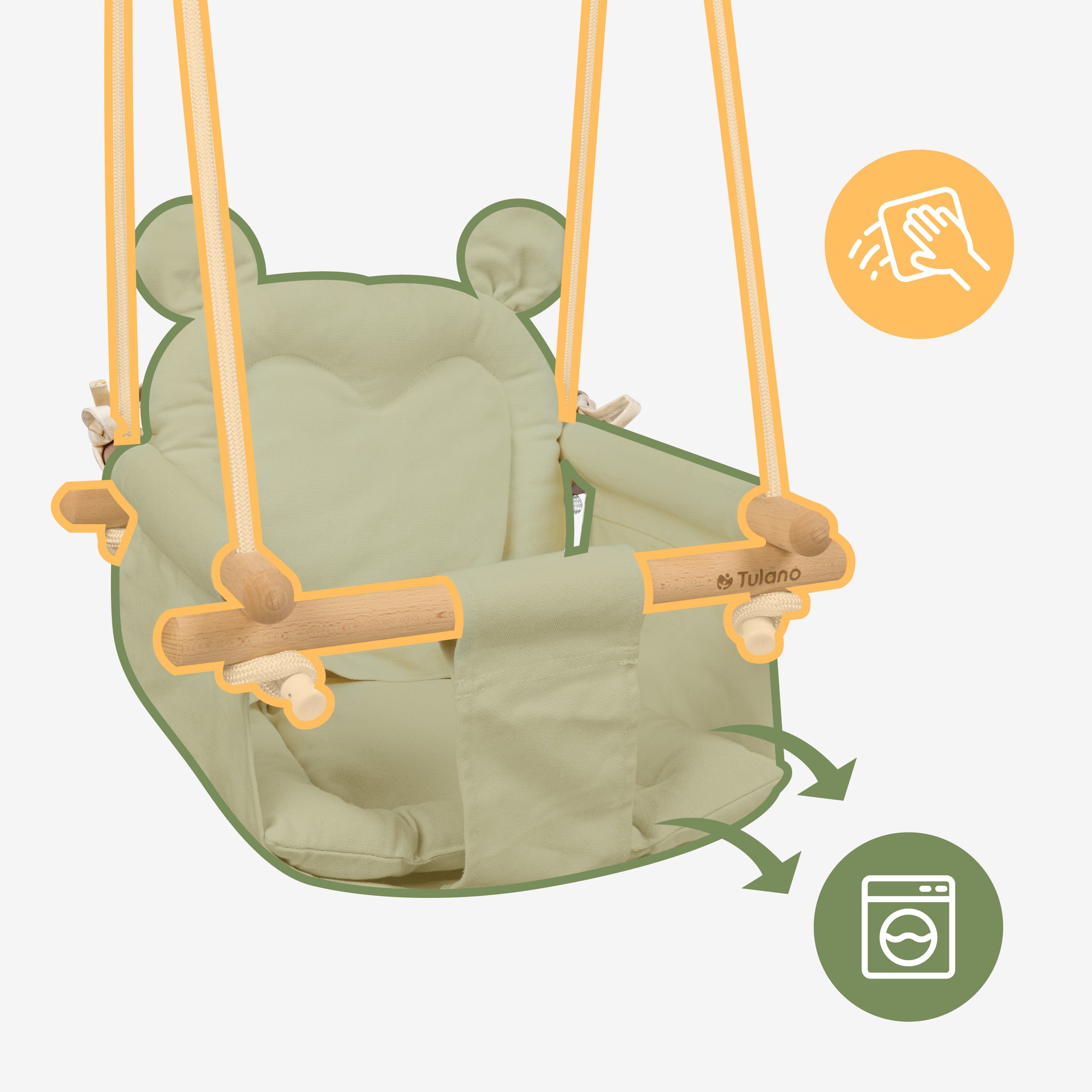 Materiali naturali e adatti ai bambini