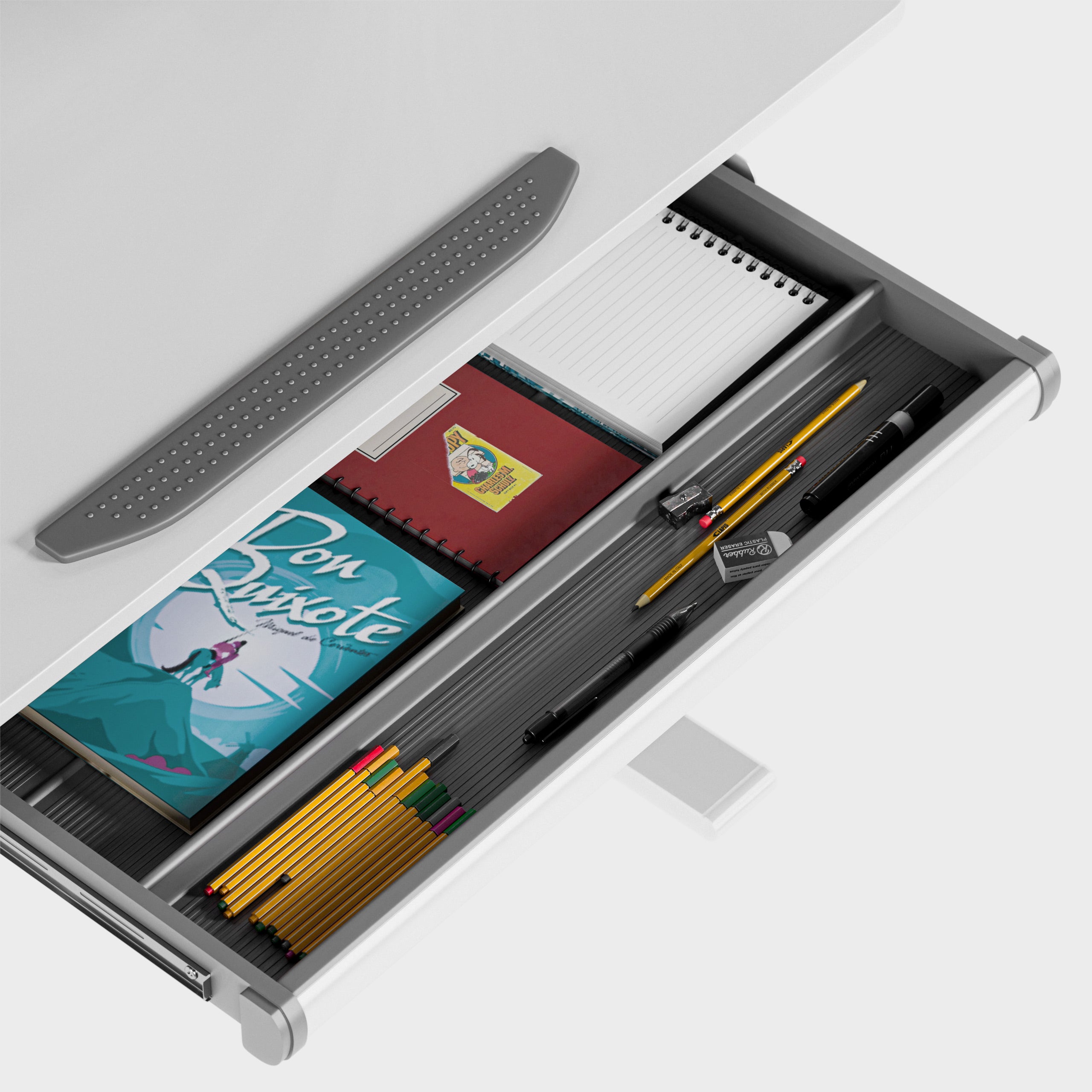 Un cassetto capiente per organizzare meglio lo spazio