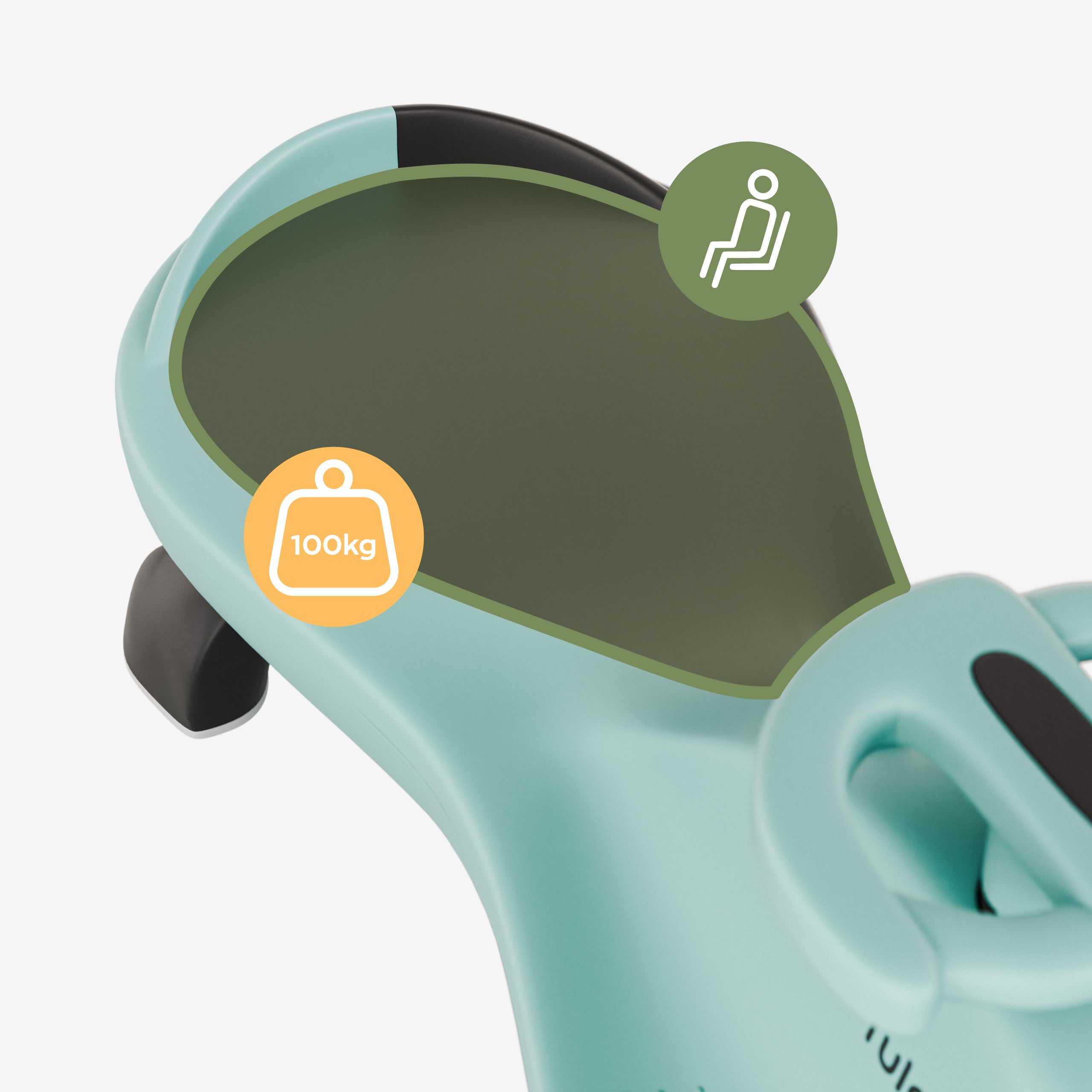 Sedile comodo ed ergonomico