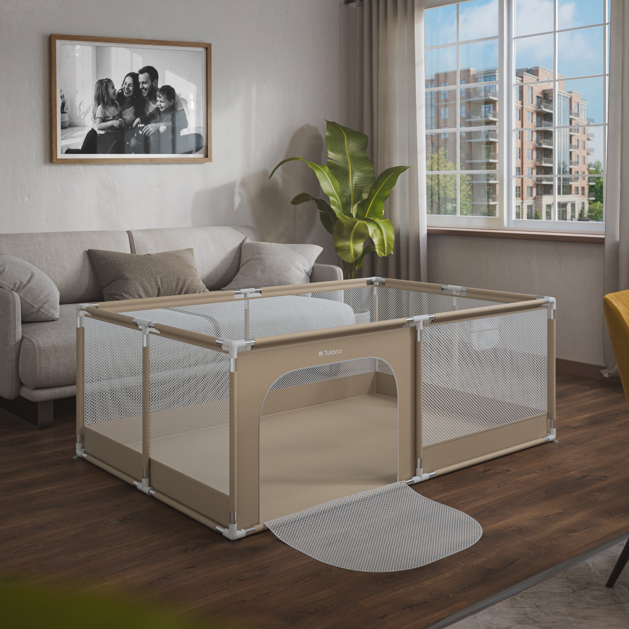Uno spazio confortevole dove giocare