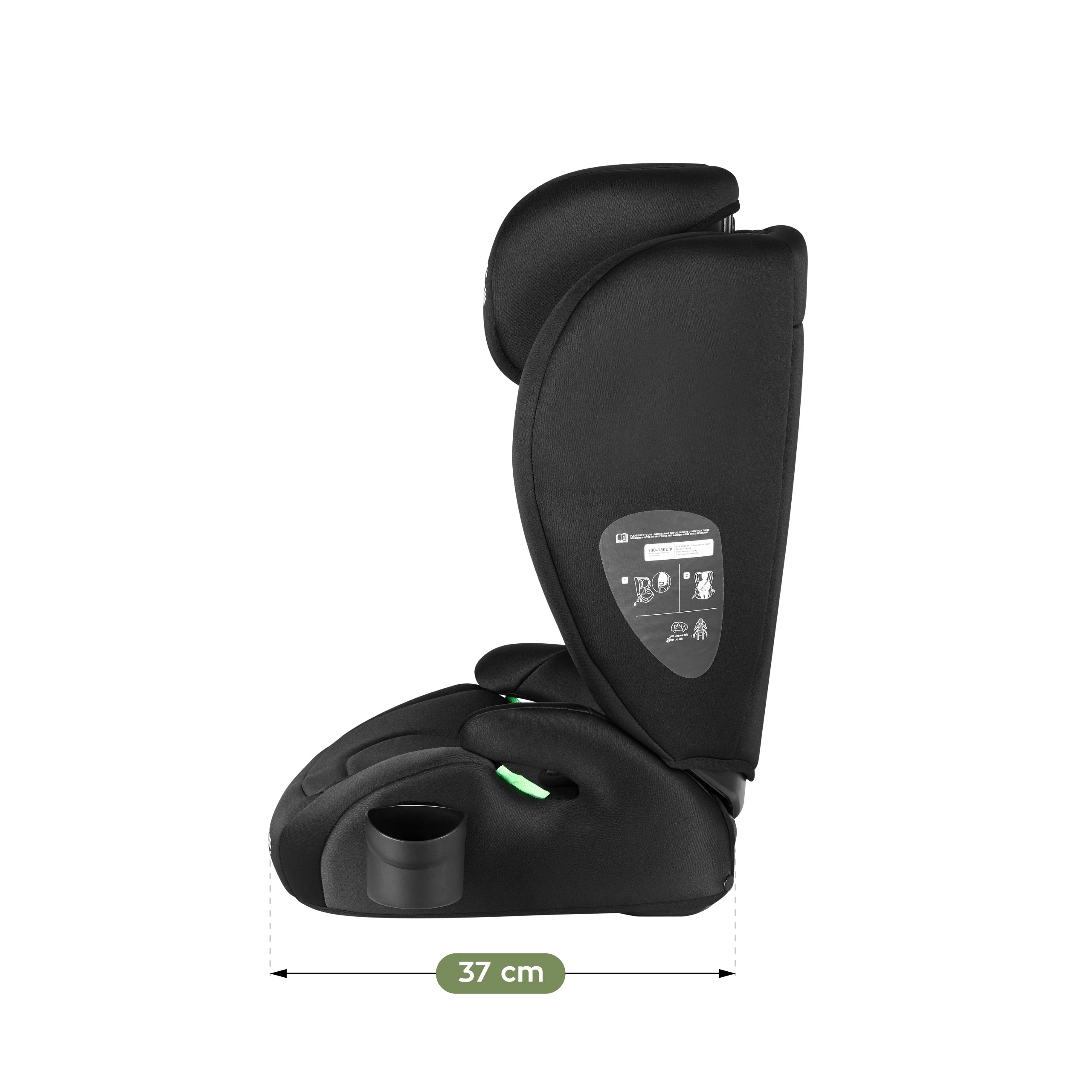 OUTLET Seggiolino auto Tulano Joy 20 Black 100-150 cm I-size