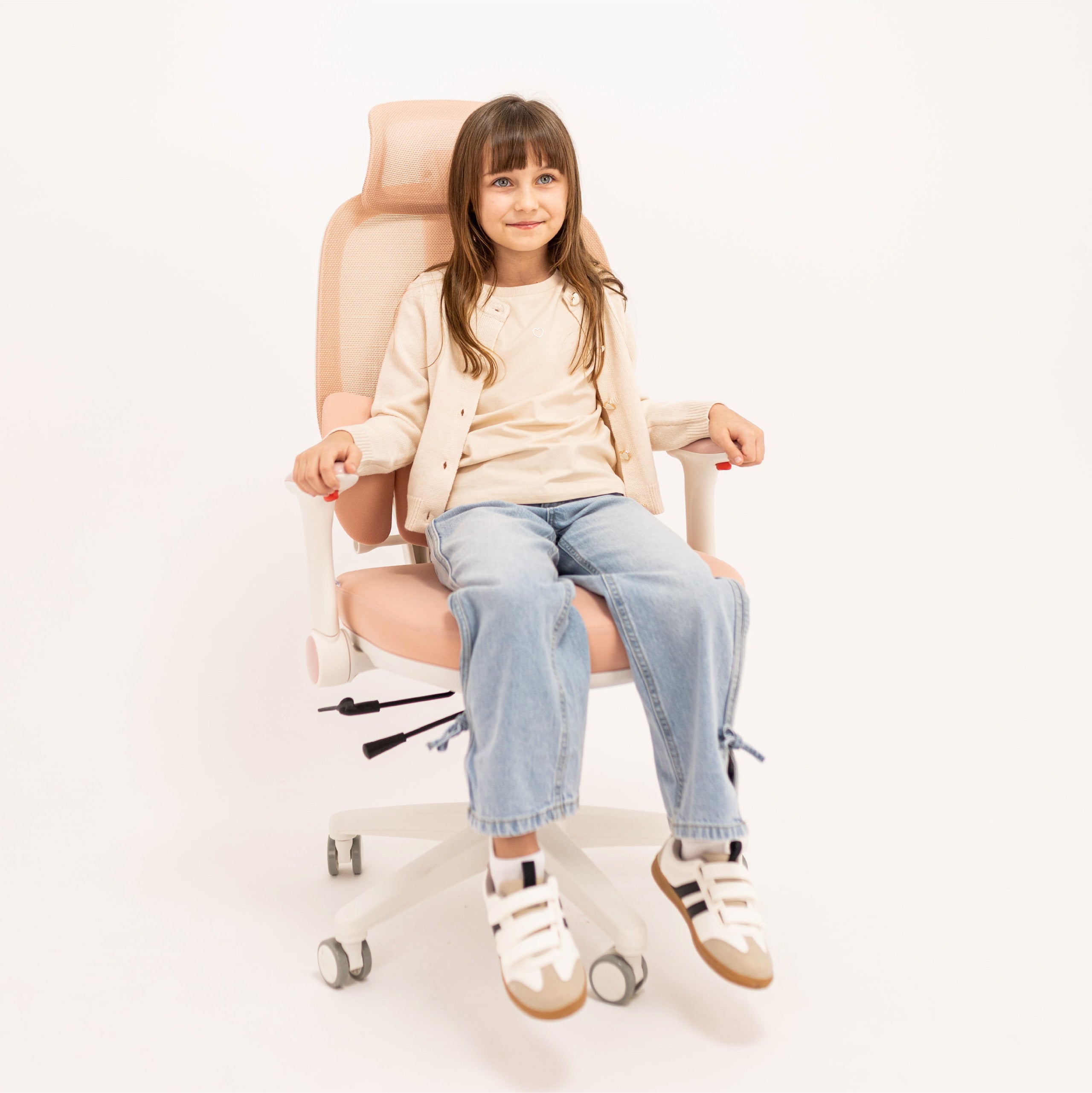 Poltrona ergonomica per bambini Mark Adler Junior 6.3 Pink