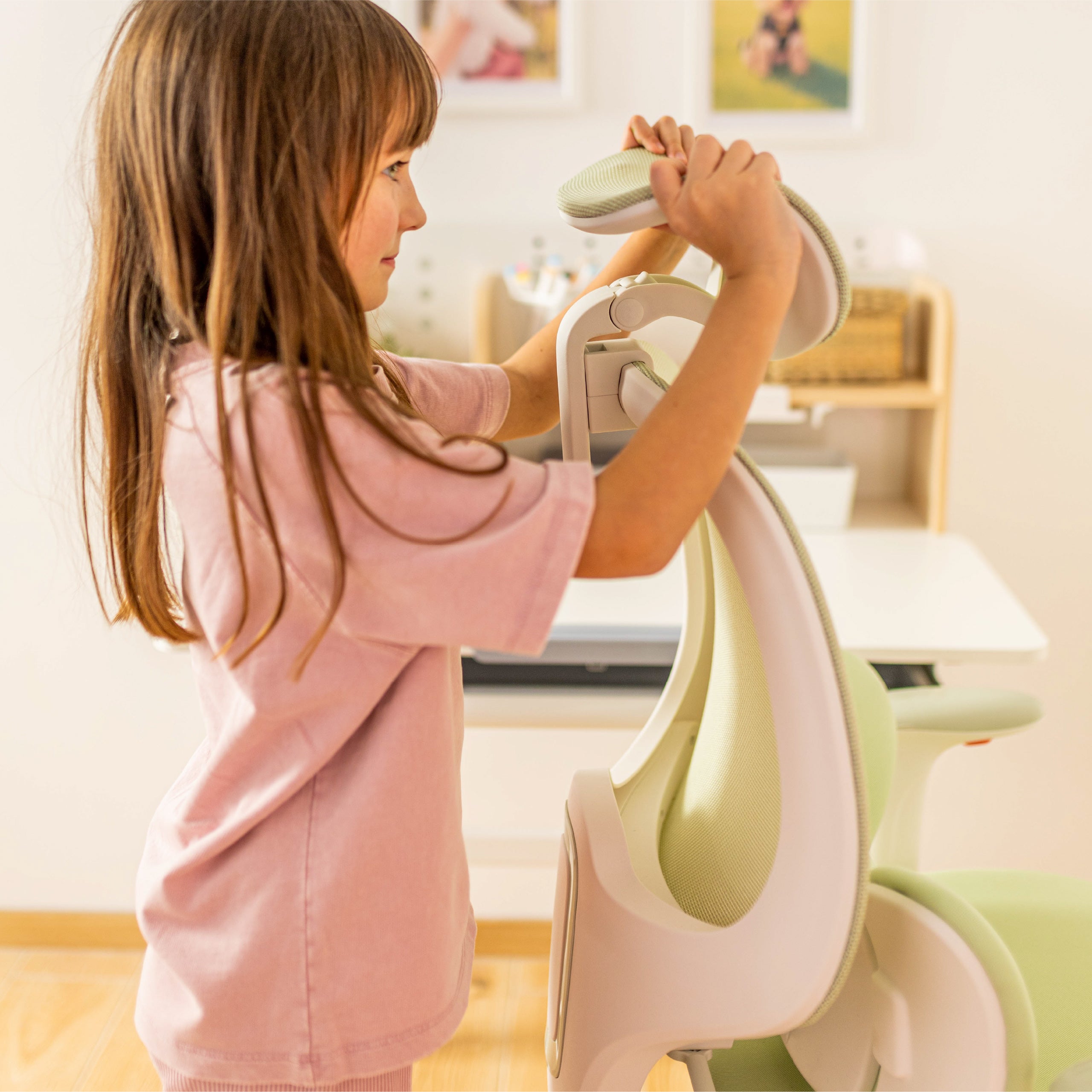Poltrona ergonomica per bambini Mark Adler Junior 6.3 Green