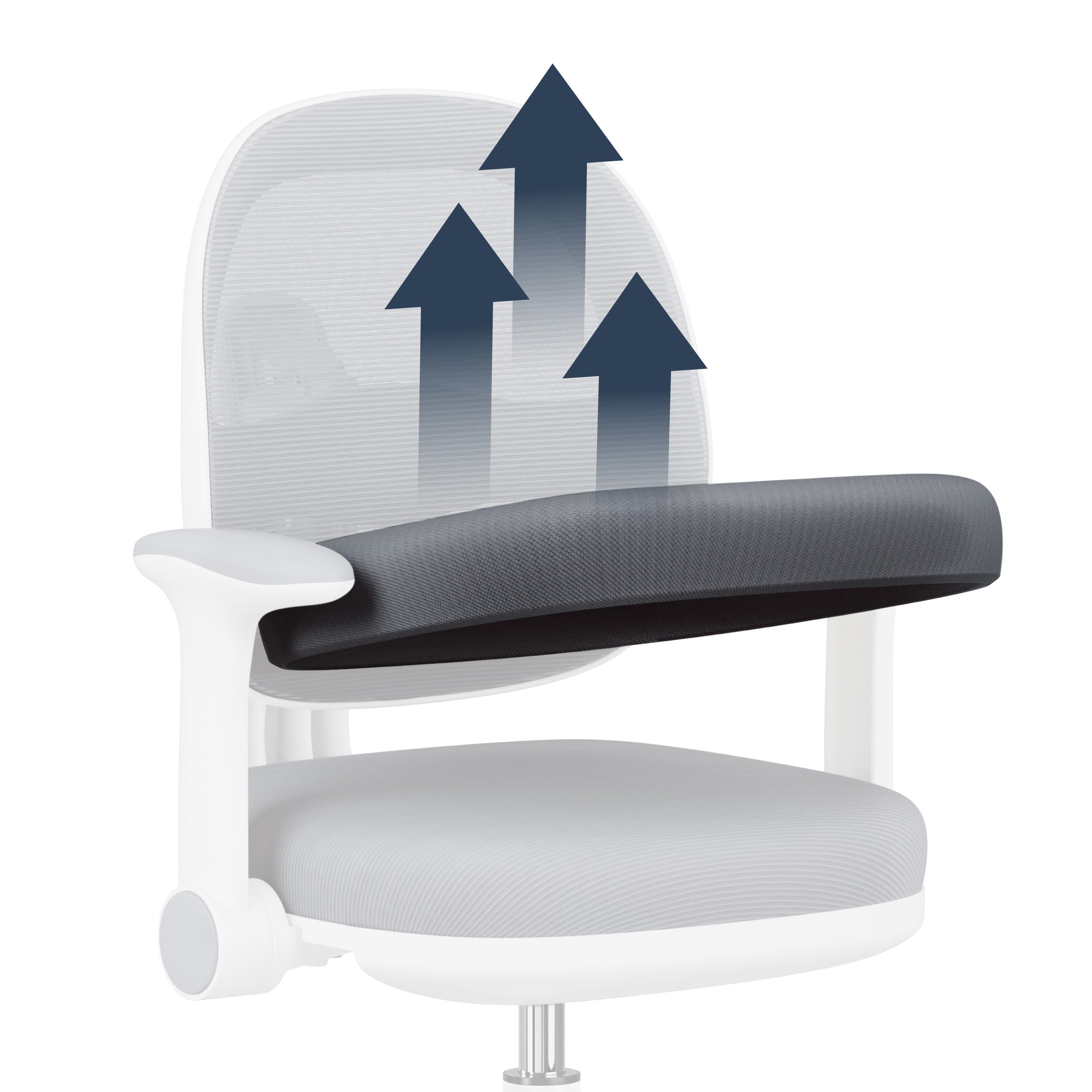 Sedia da scrivania ergonomica per bambini Mark Adler Junior 3.6 Grey