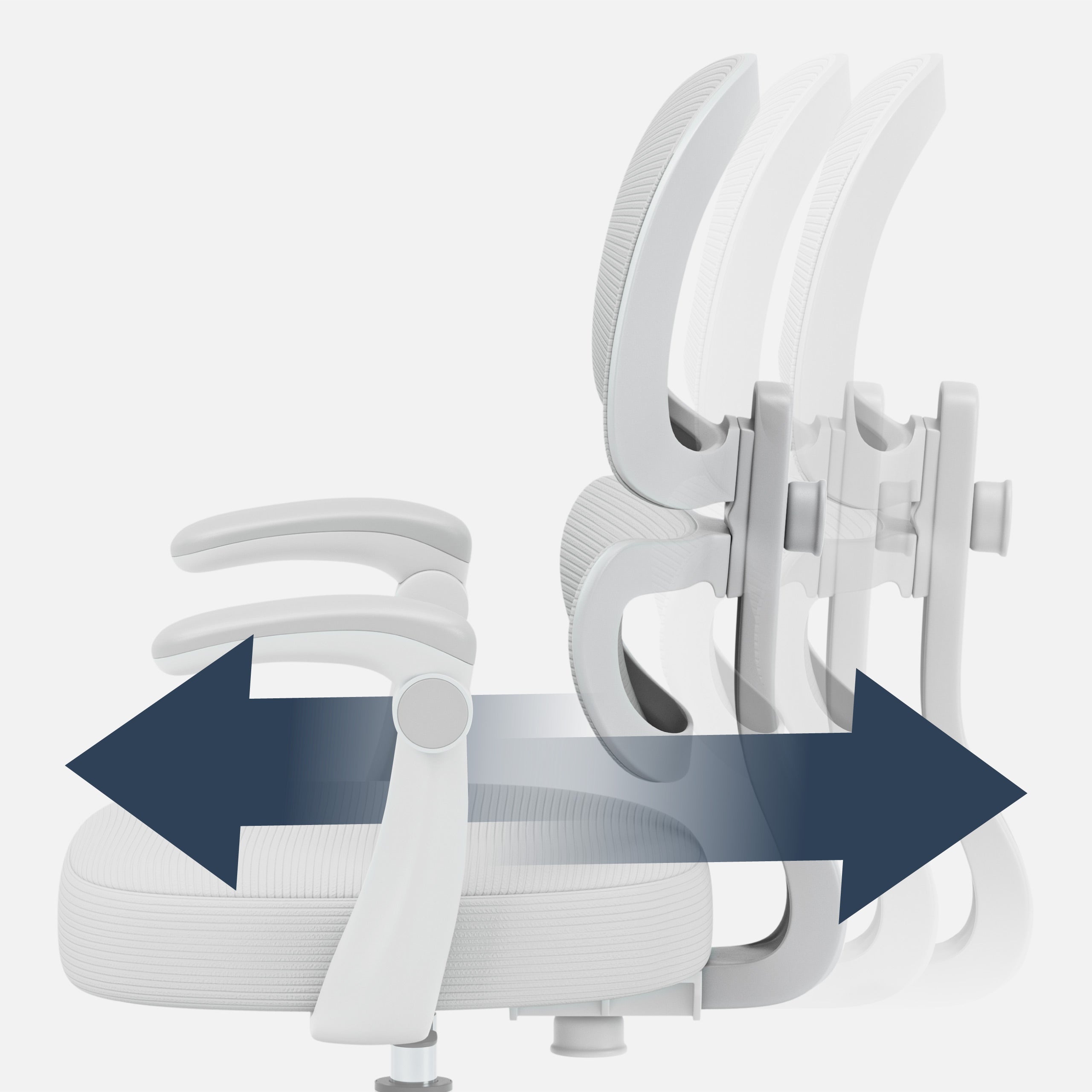 Poltrona ergonomica per bambini Mark Adler Junior 4.4 Grey
