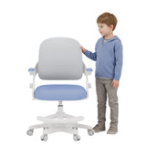 Poltrona da scrivania per bambini Mark Adler Junior 4.3 Blu-grigio