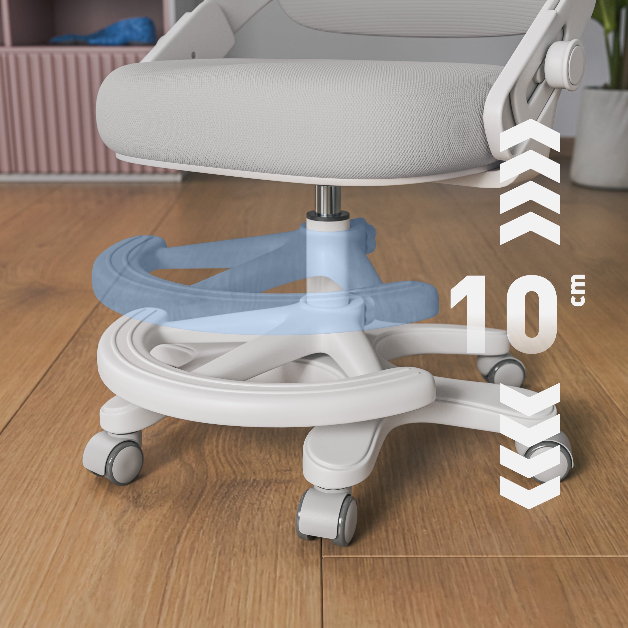 Poltrona da scrivania per bambini Mark Adler Junior 4.3 Grey