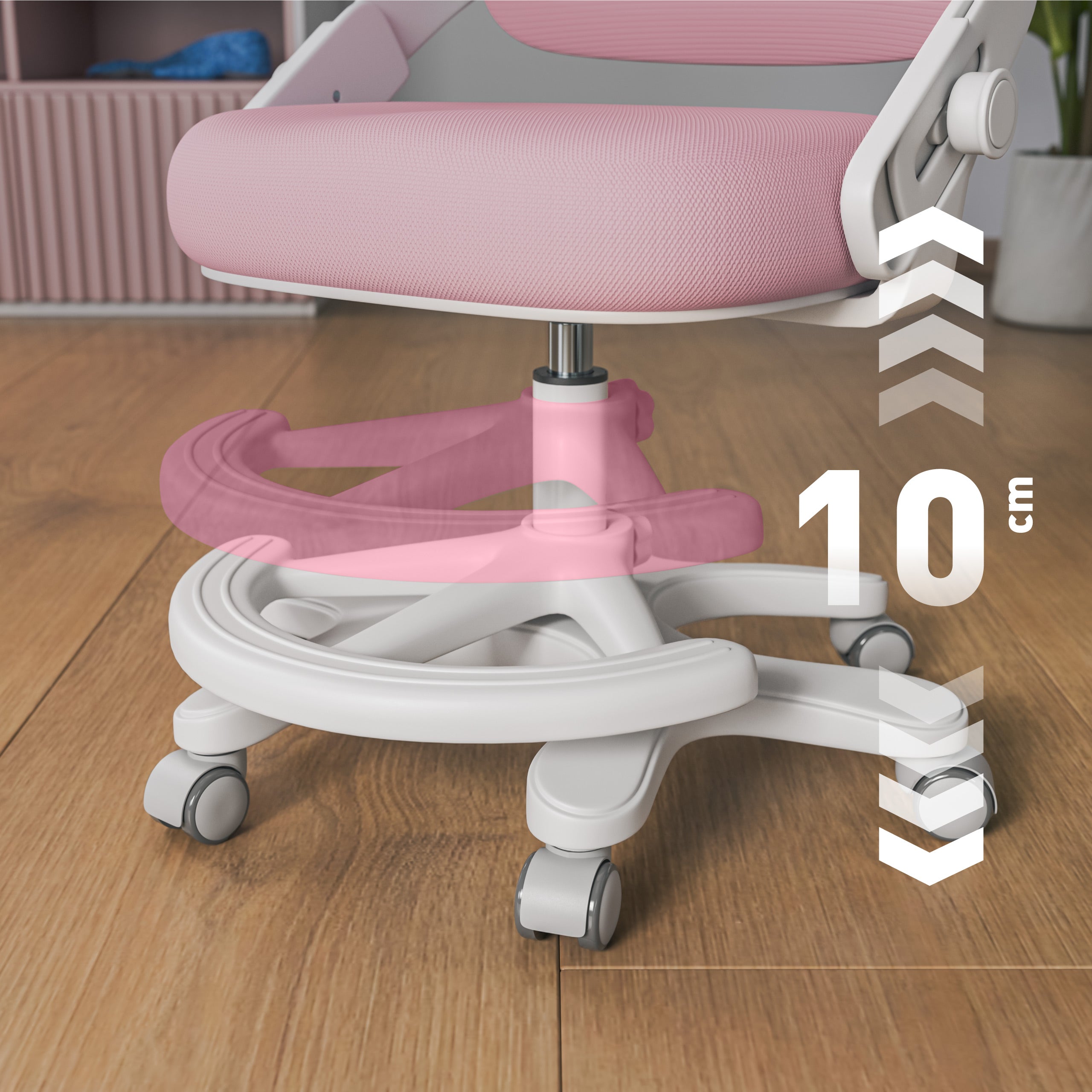 Poltrona da scrivania per bambini Mark Adler Junior 4.3 Pink