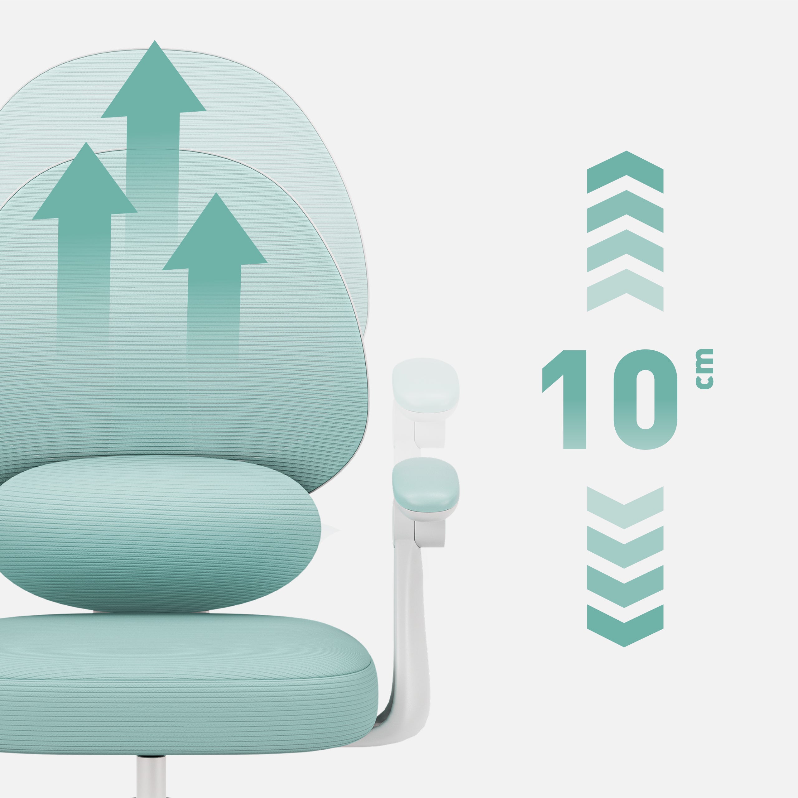 Poltrona regolabile per bambini Mark Adler Junior 4.5 Mint