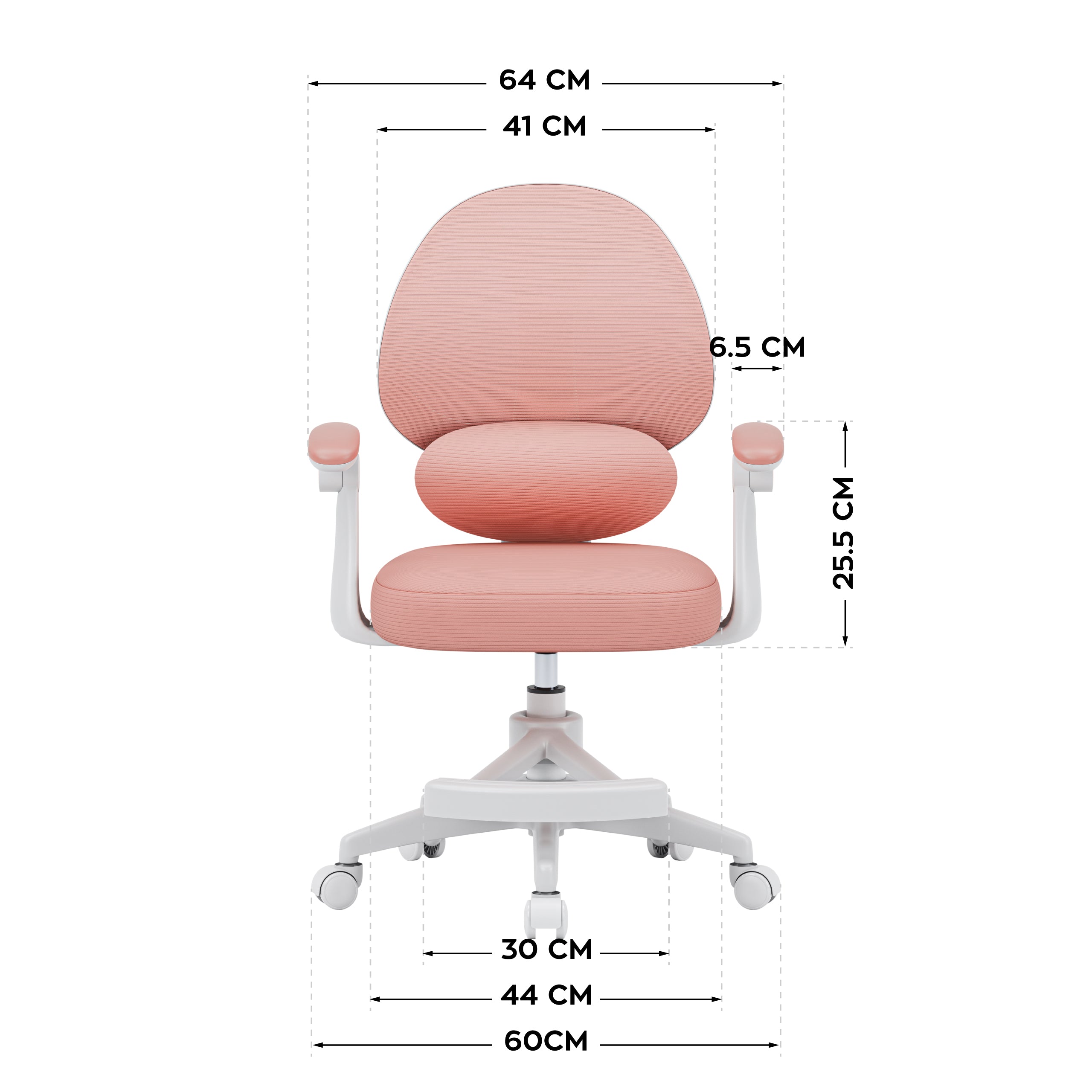 OUTLET Poltrona regolabile per bambini Mark Adler Junior 4.5 Pink