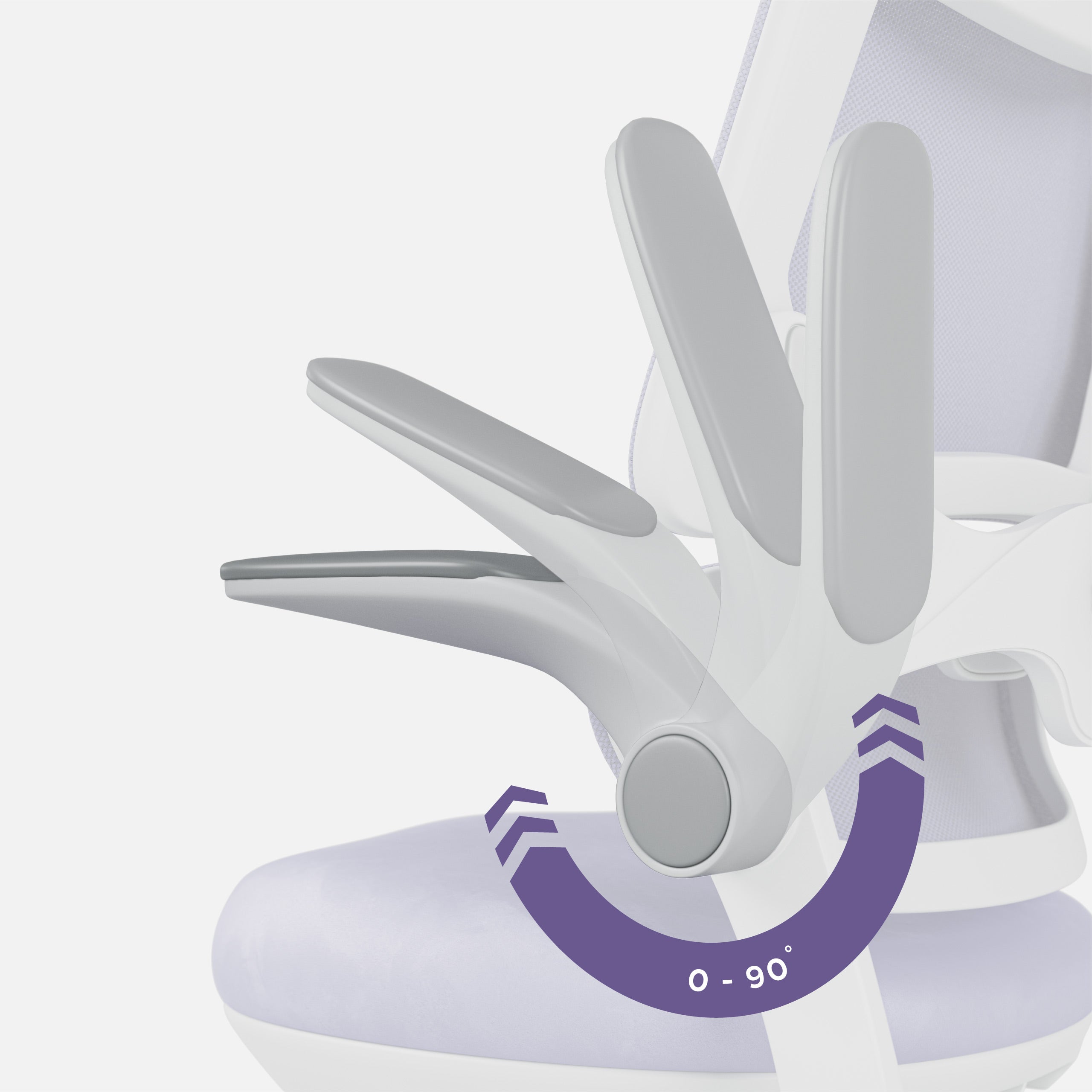 Poltrona da scrivania per bambini Mark Adler Junior 5.7 Purple