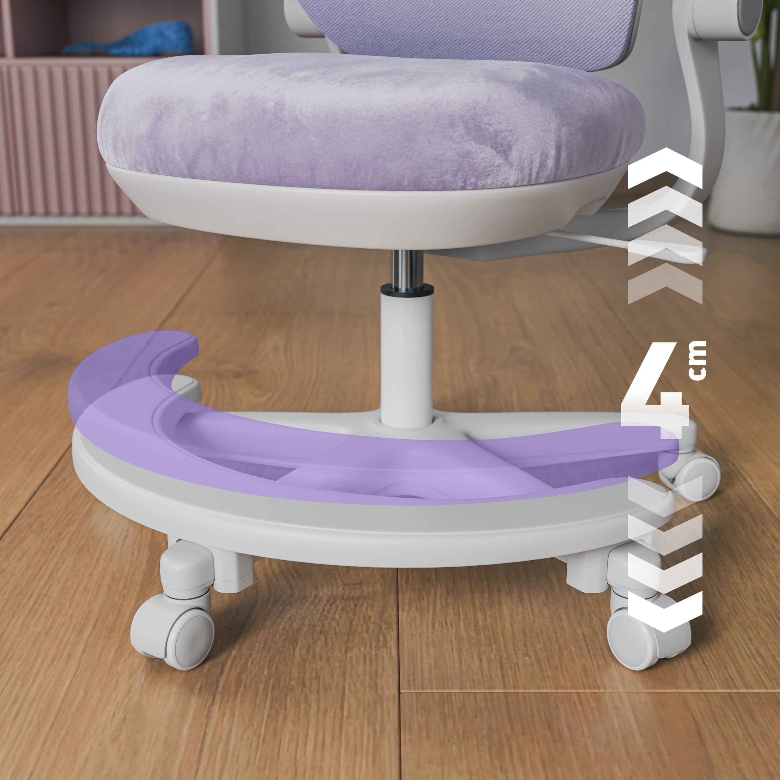 Poltrona da scrivania per bambini Mark Adler Junior 5.7 Purple