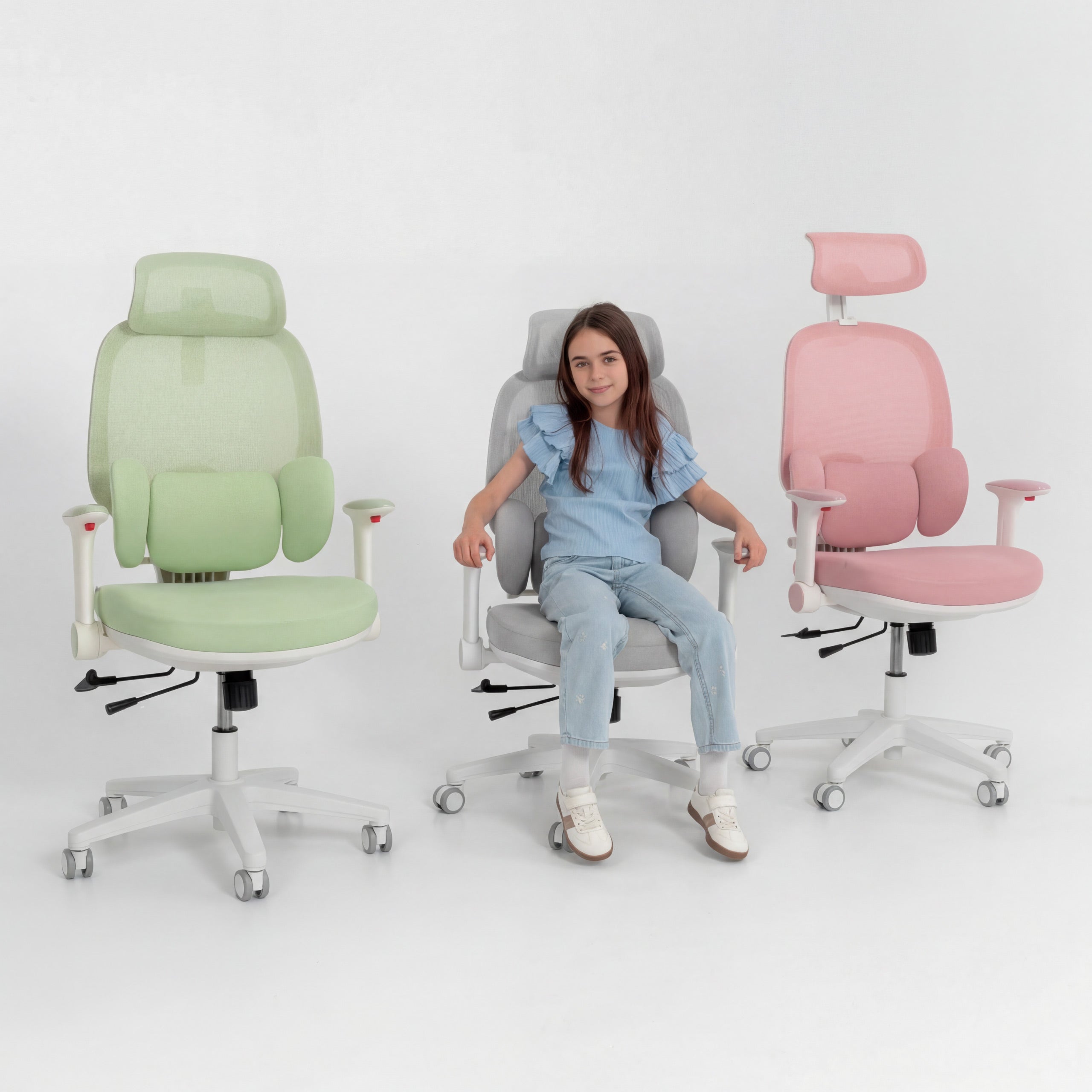 Poltrona ergonomica per bambini Mark Adler Junior 6.3 Grey