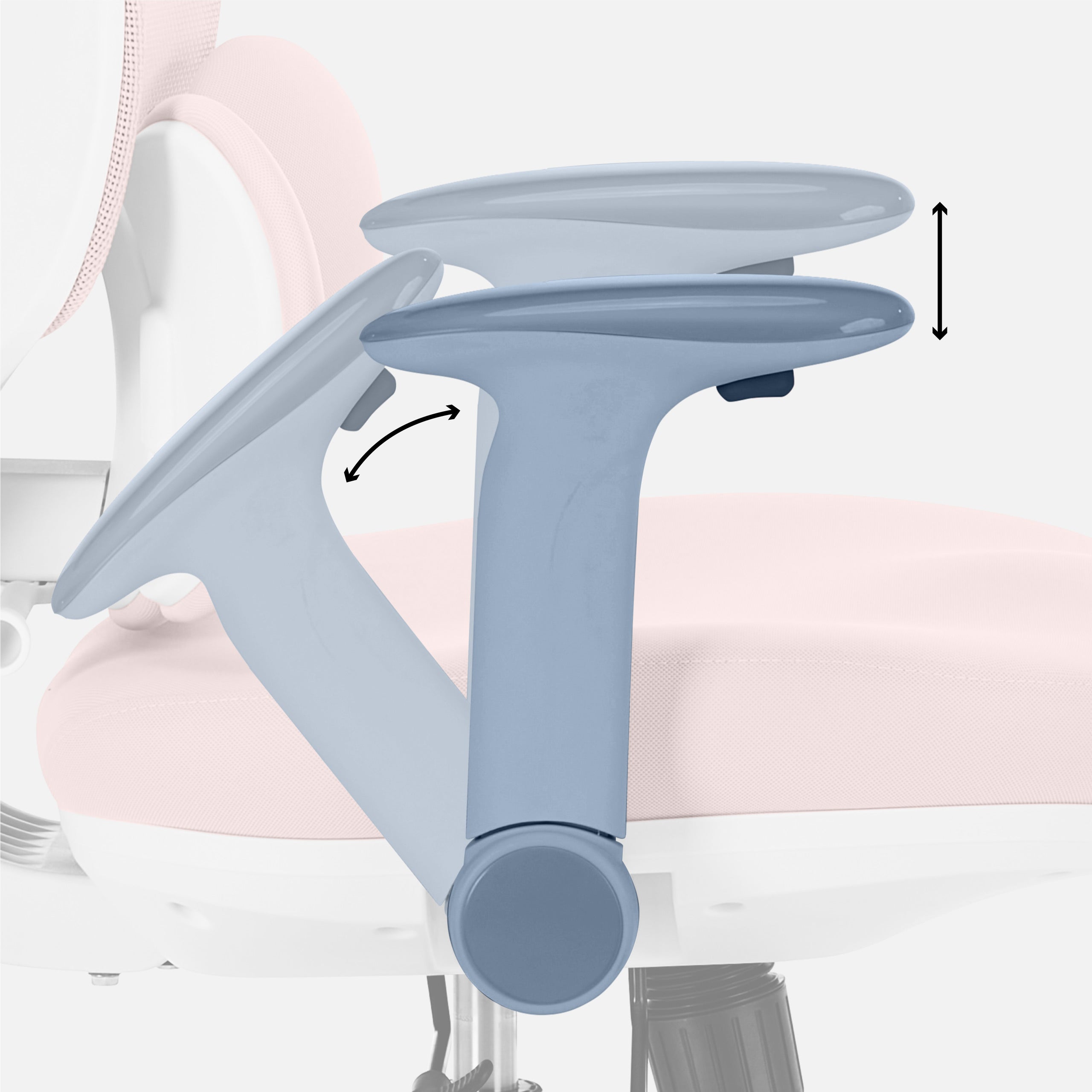 Poltrona ergonomica per bambini Mark Adler Junior 6.3 Pink