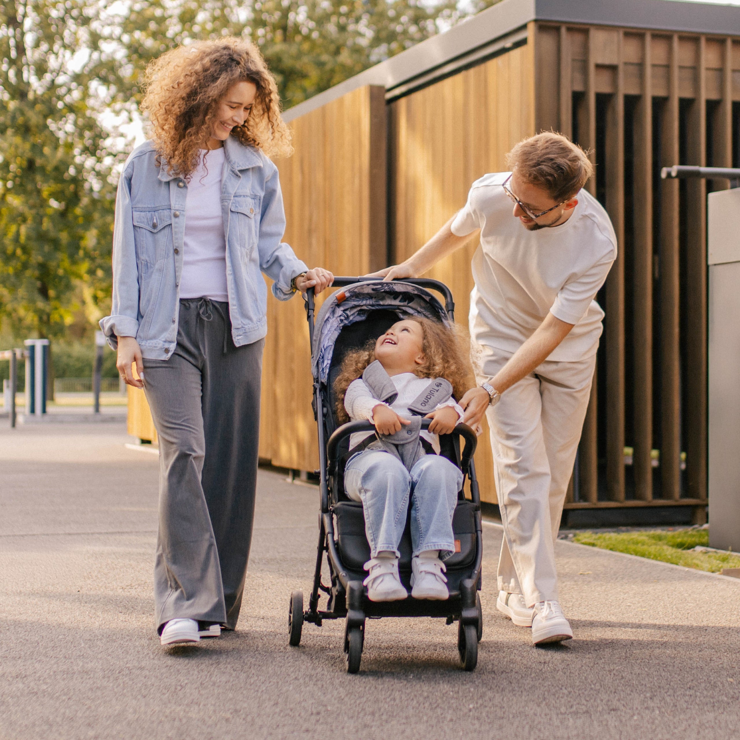Un passeggino leggero, maneggevole e funzionale