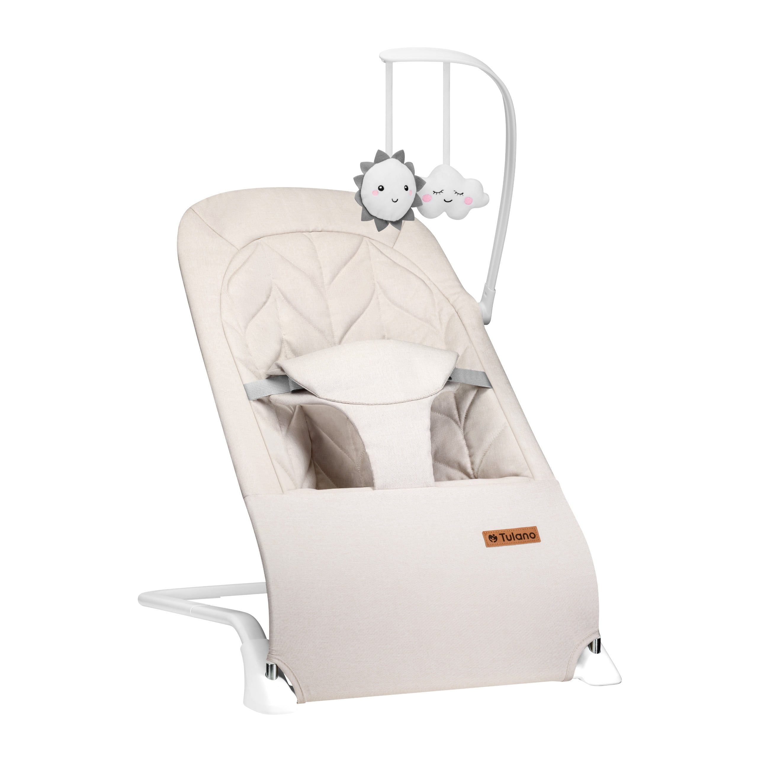 Sdraietta a dondolo per bambini Moon 10 Beige