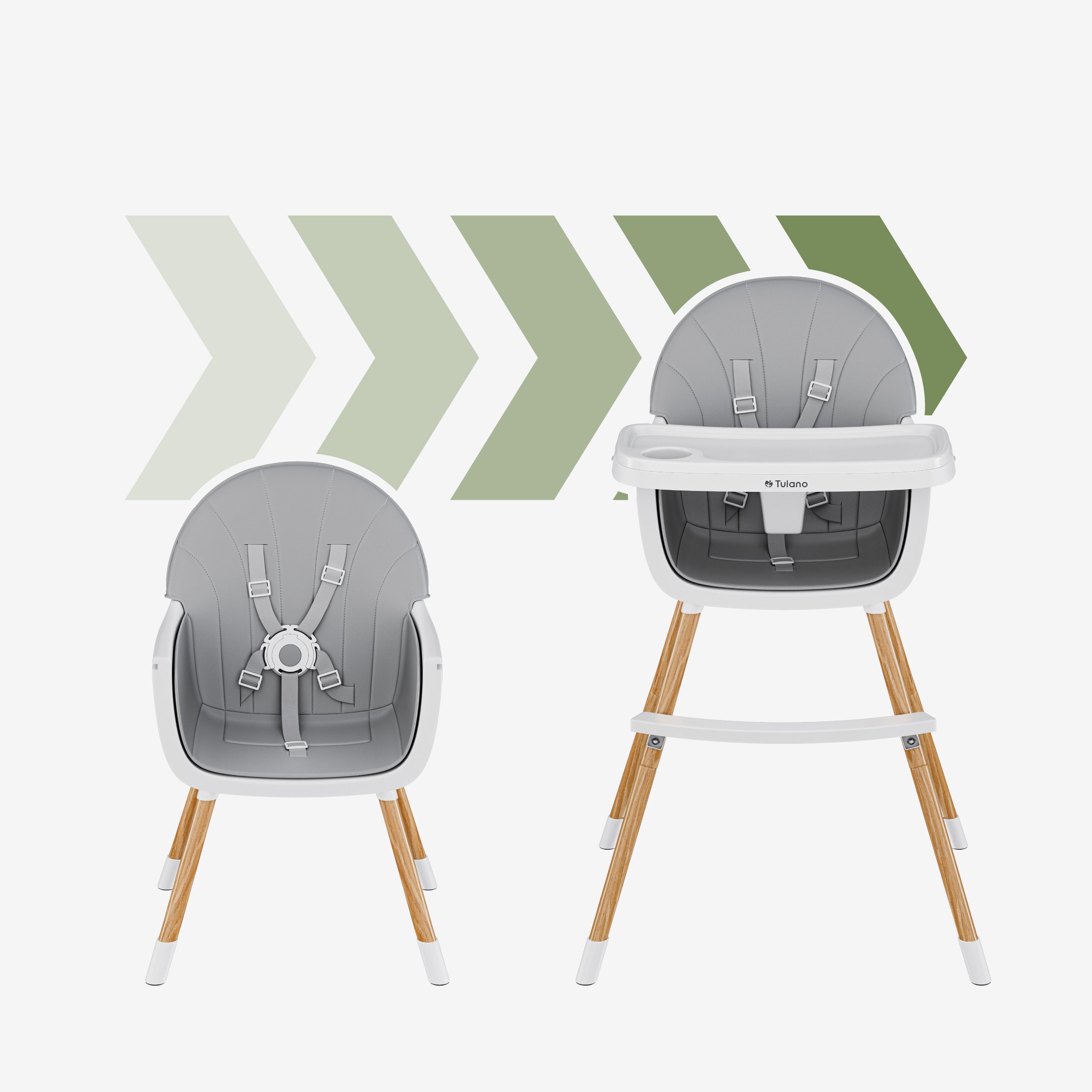 Passeggino-seggiolone funzionale 2 in 1