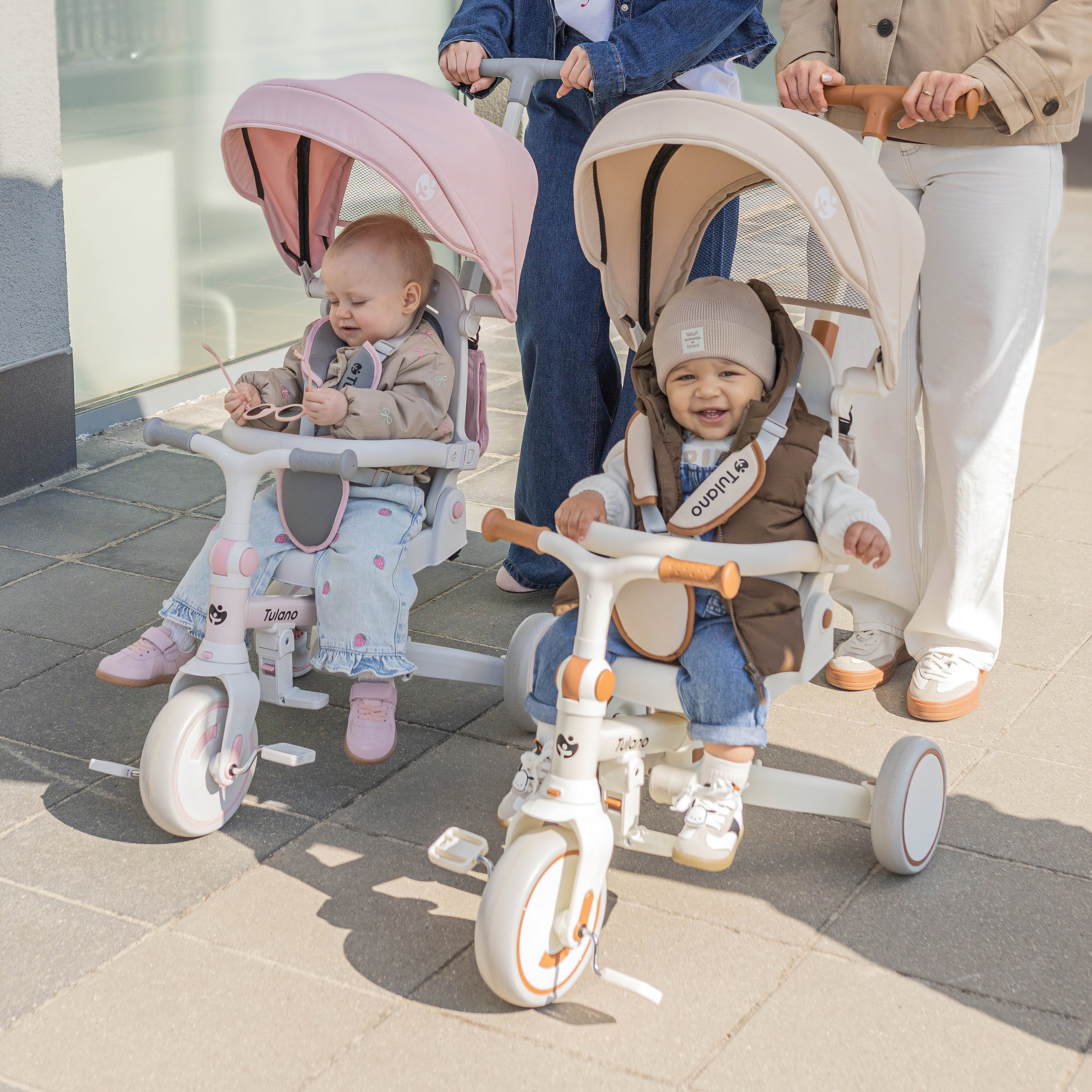 Triciclo Tulano 4 in 1 Noah 35 Beige