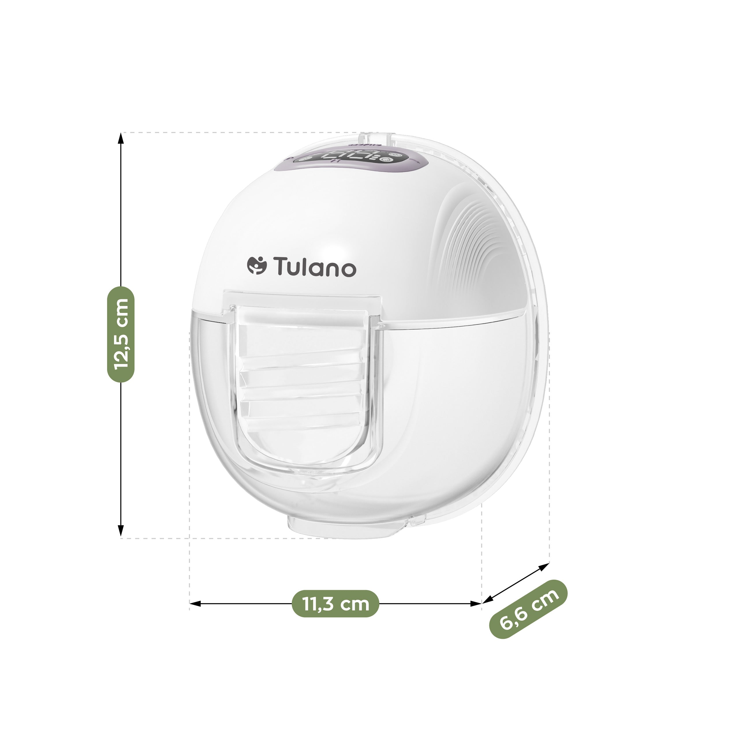 Tiralatte elettrico a coppa senza fili Tulano Olly 35