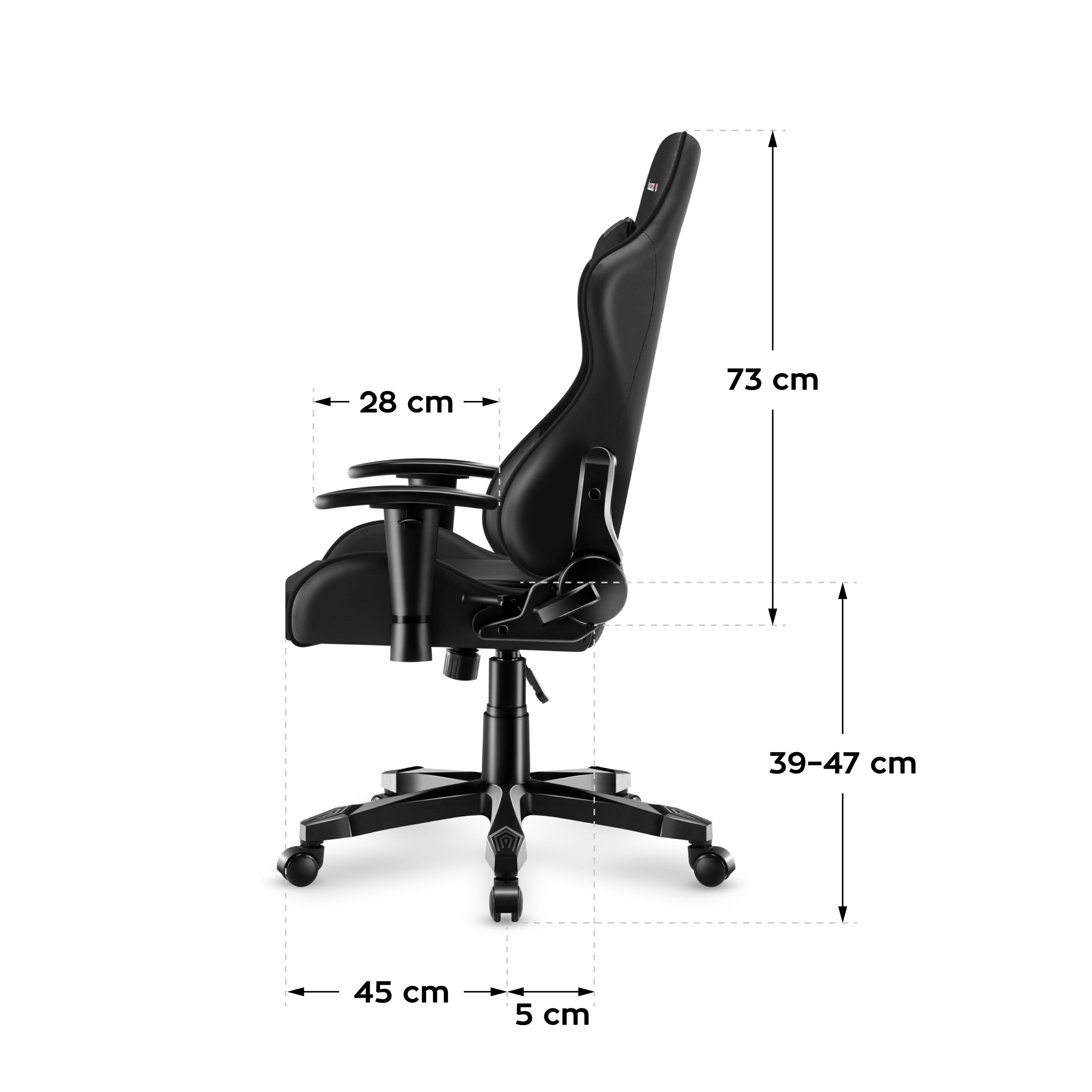 Poltrona da gaming per bambini HUZARO RANGER 6.0 Black