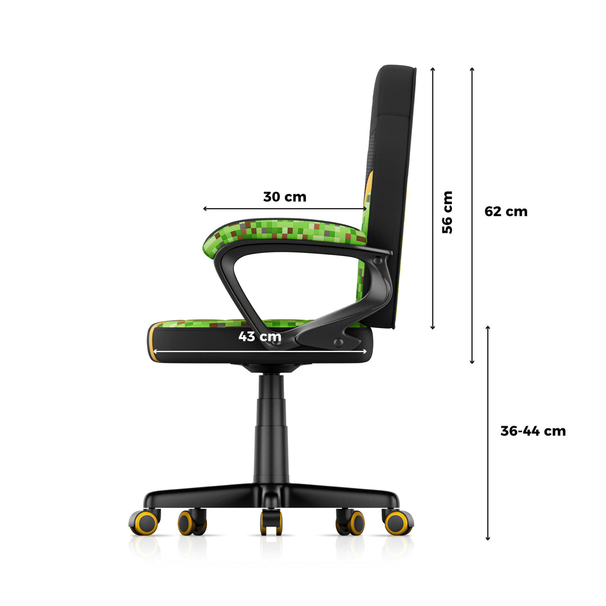 Poltrona da gaming per bambini HUZARO RANGER 1.0 Pixel Mesh
