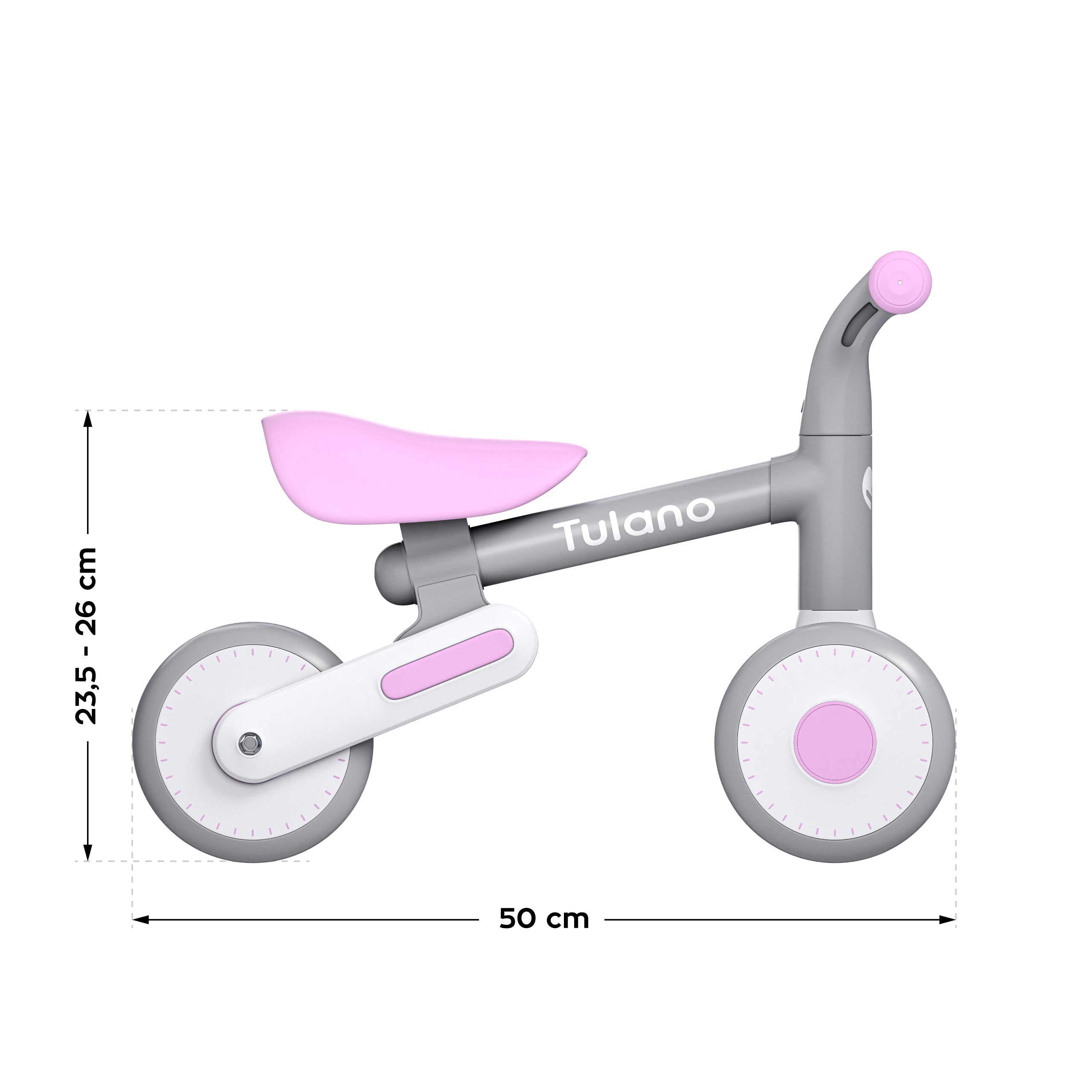Bicicletta senza pedali TULANO Scout 20 Pink