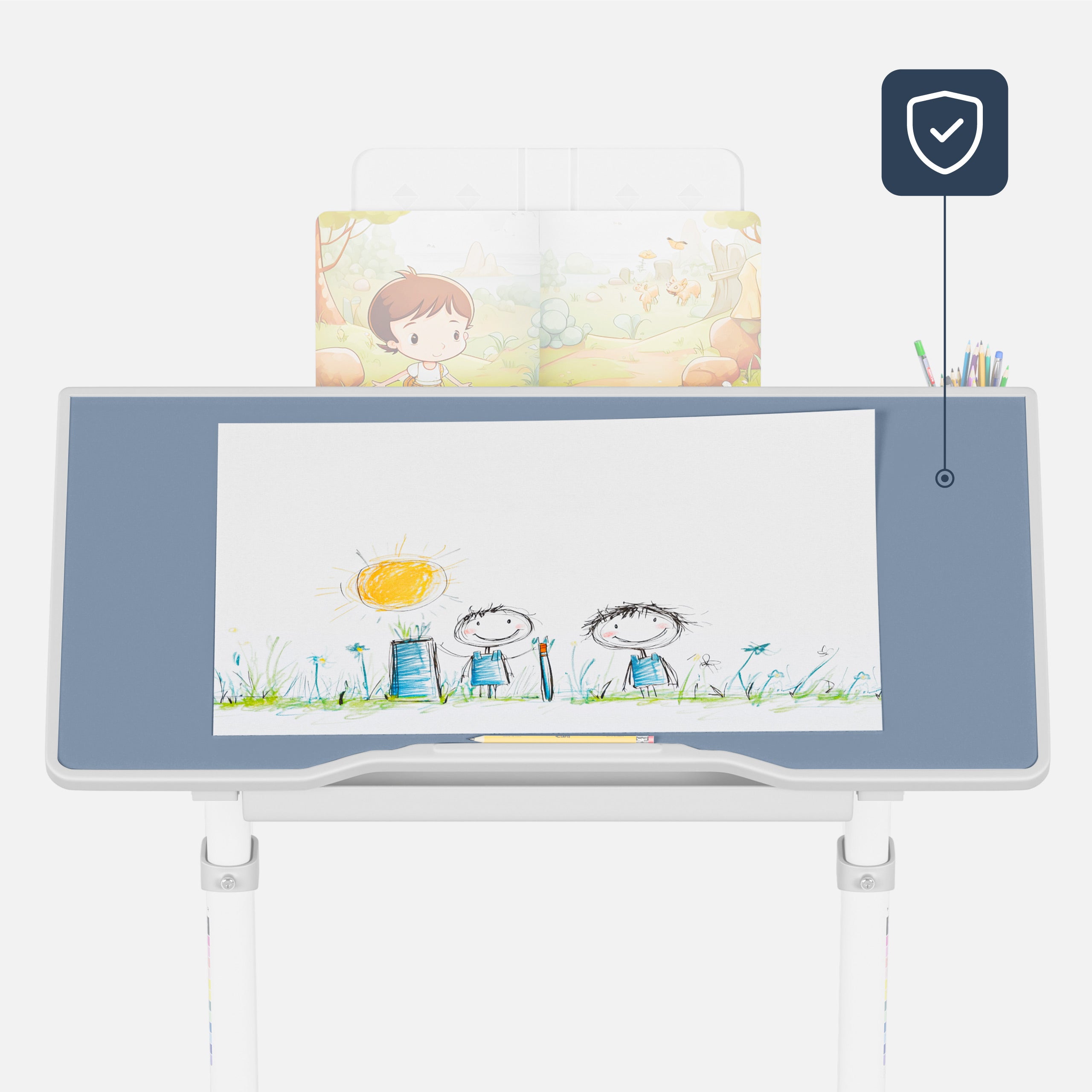 Scrivania ergonomica per bambini Mark Adler Study 3.0 66 cm