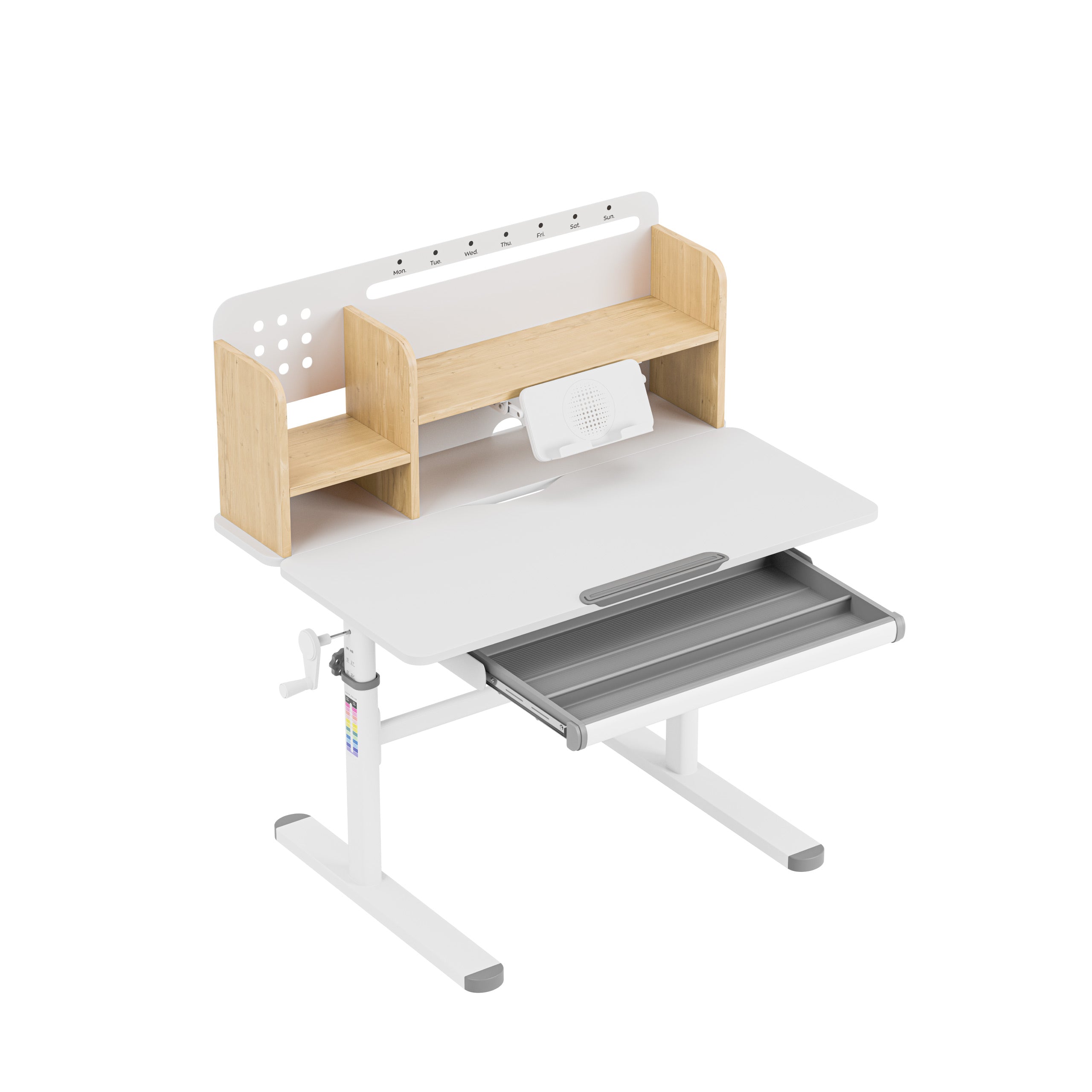Scrivania ergonomica per bambini Mark Adler Study 5.0 Wood 90 cm