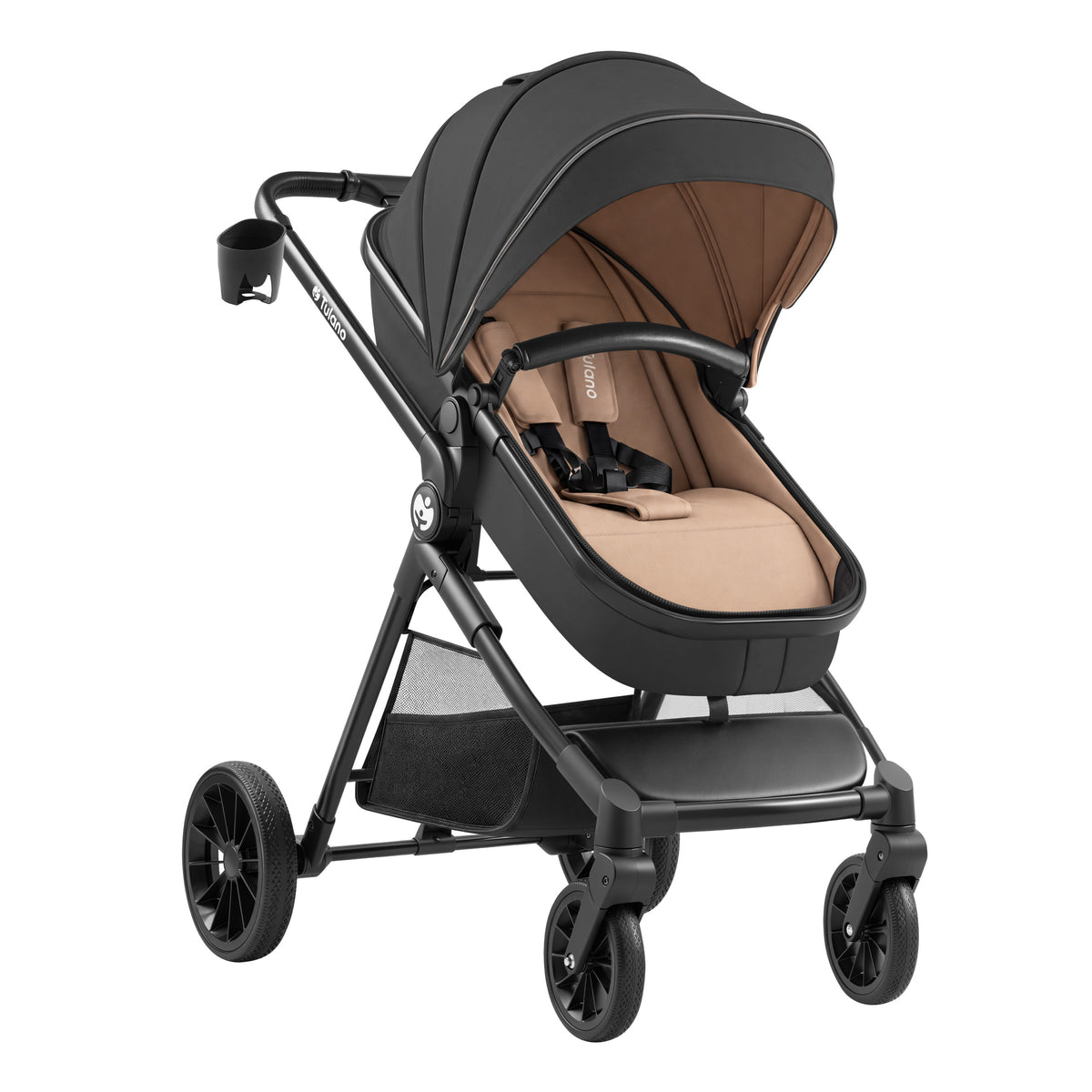 Passeggino multifunzione per bambini 2 in 1 Toledo 35 Black