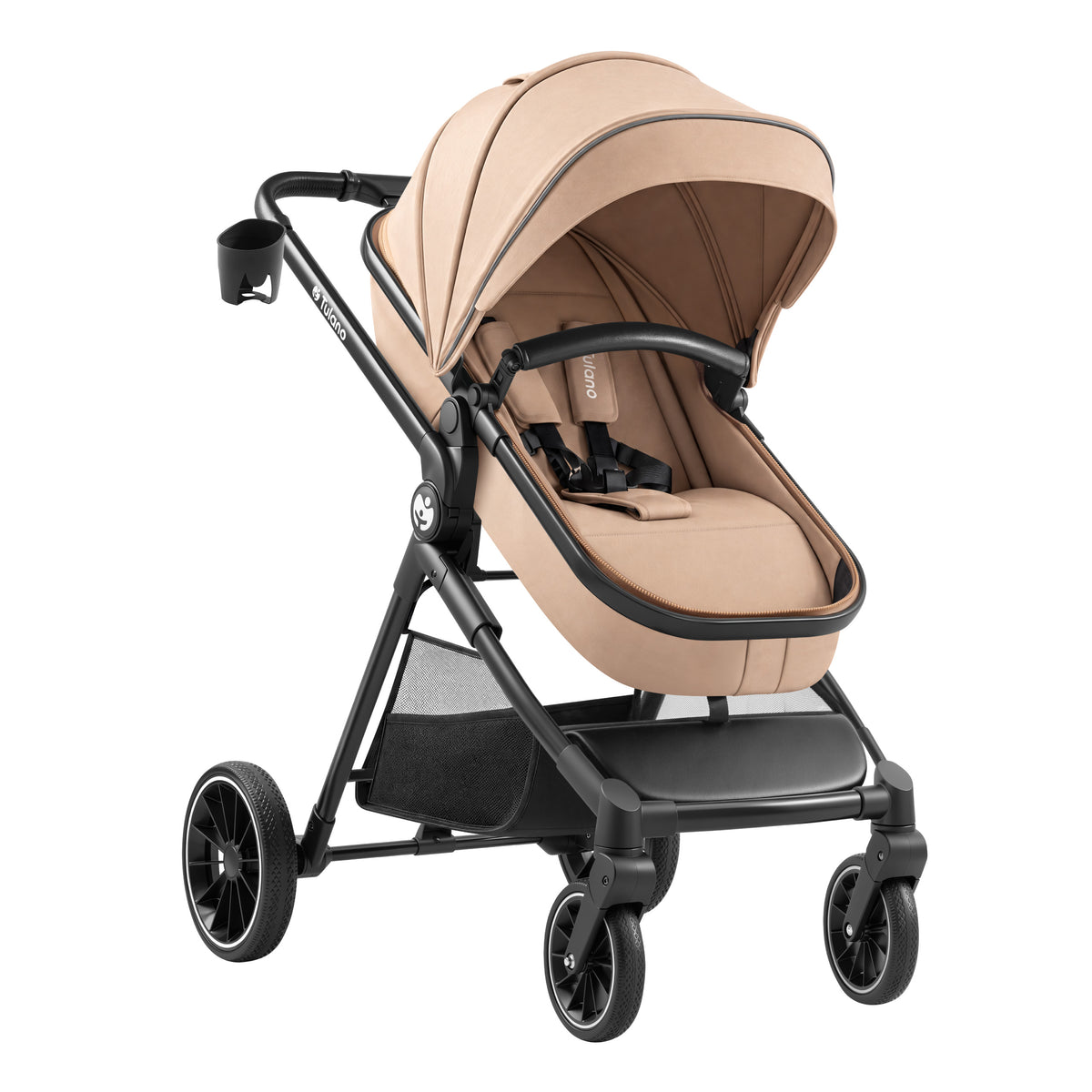 Passeggino multifunzione per bambini 2 in 1 Toledo 35 Taupe